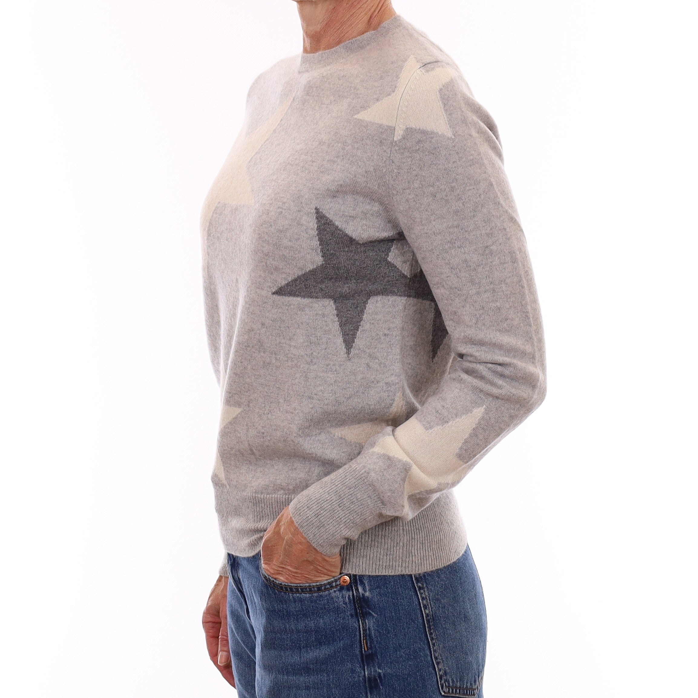 Grey Star Design Cashmere Crew Neck Jumper Small