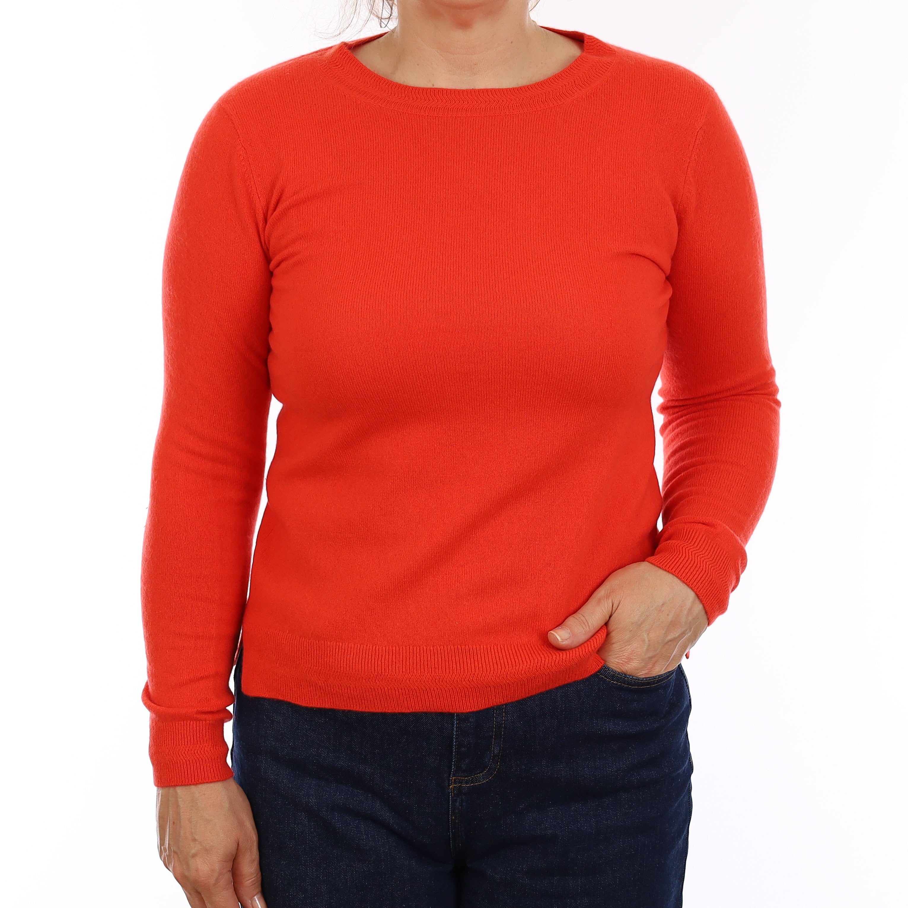 Cashmere Crew Neck Jumper Medium