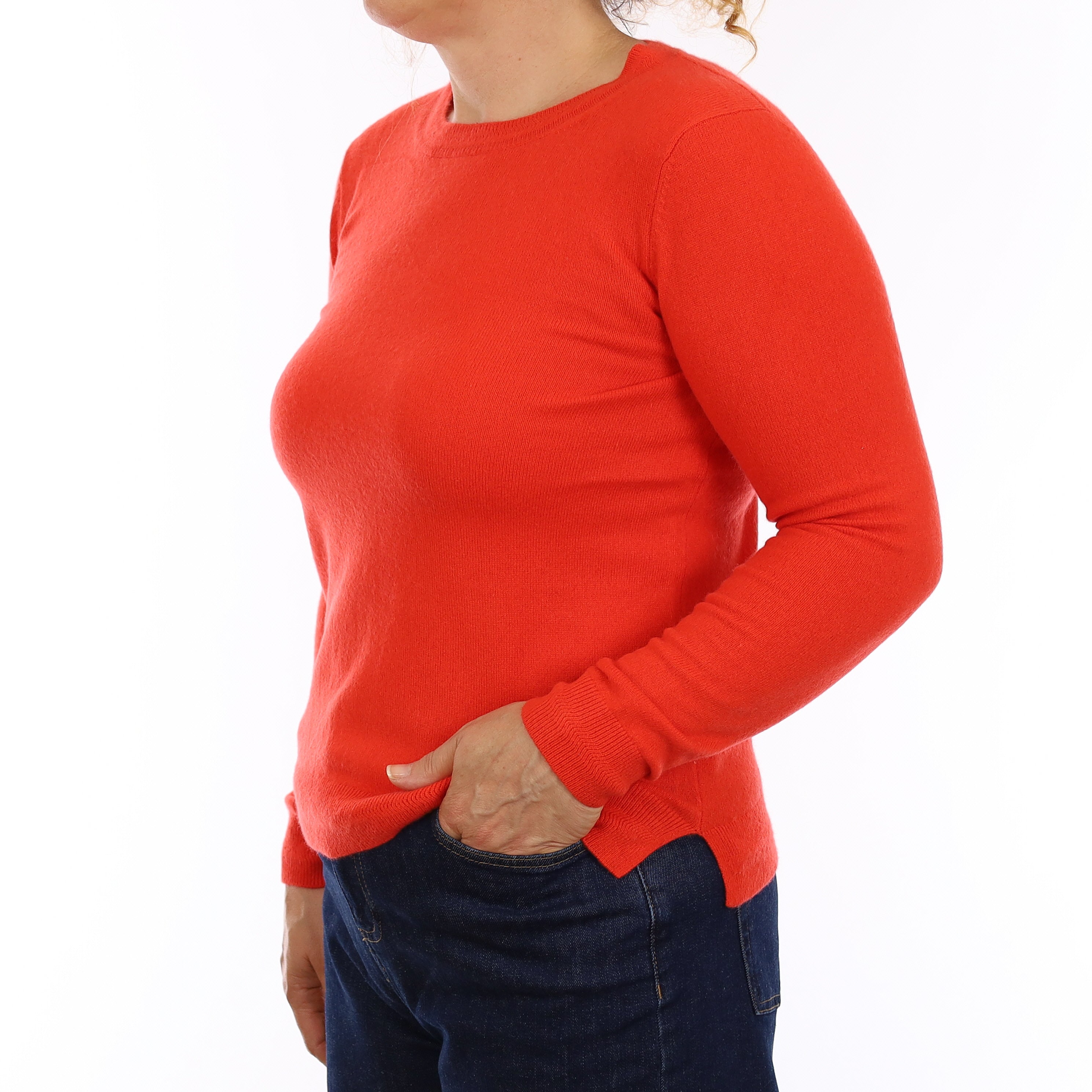 Cashmere Crew Neck Jumper Medium