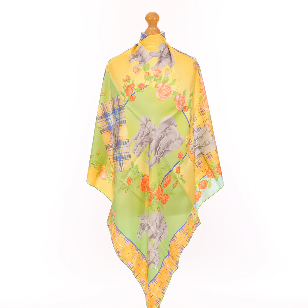 Pristine Boxed Escada Silk Scarf