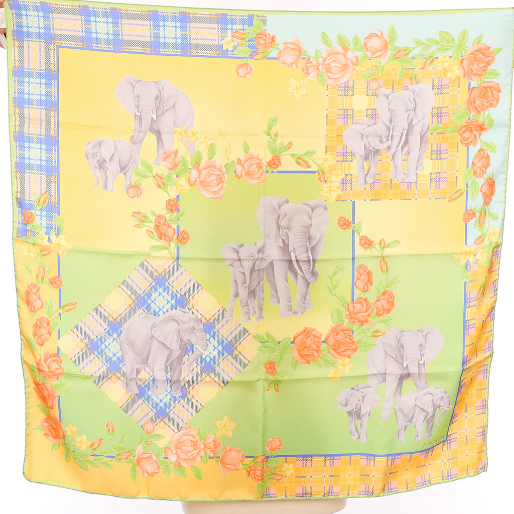 Pristine Boxed Escada Silk Scarf