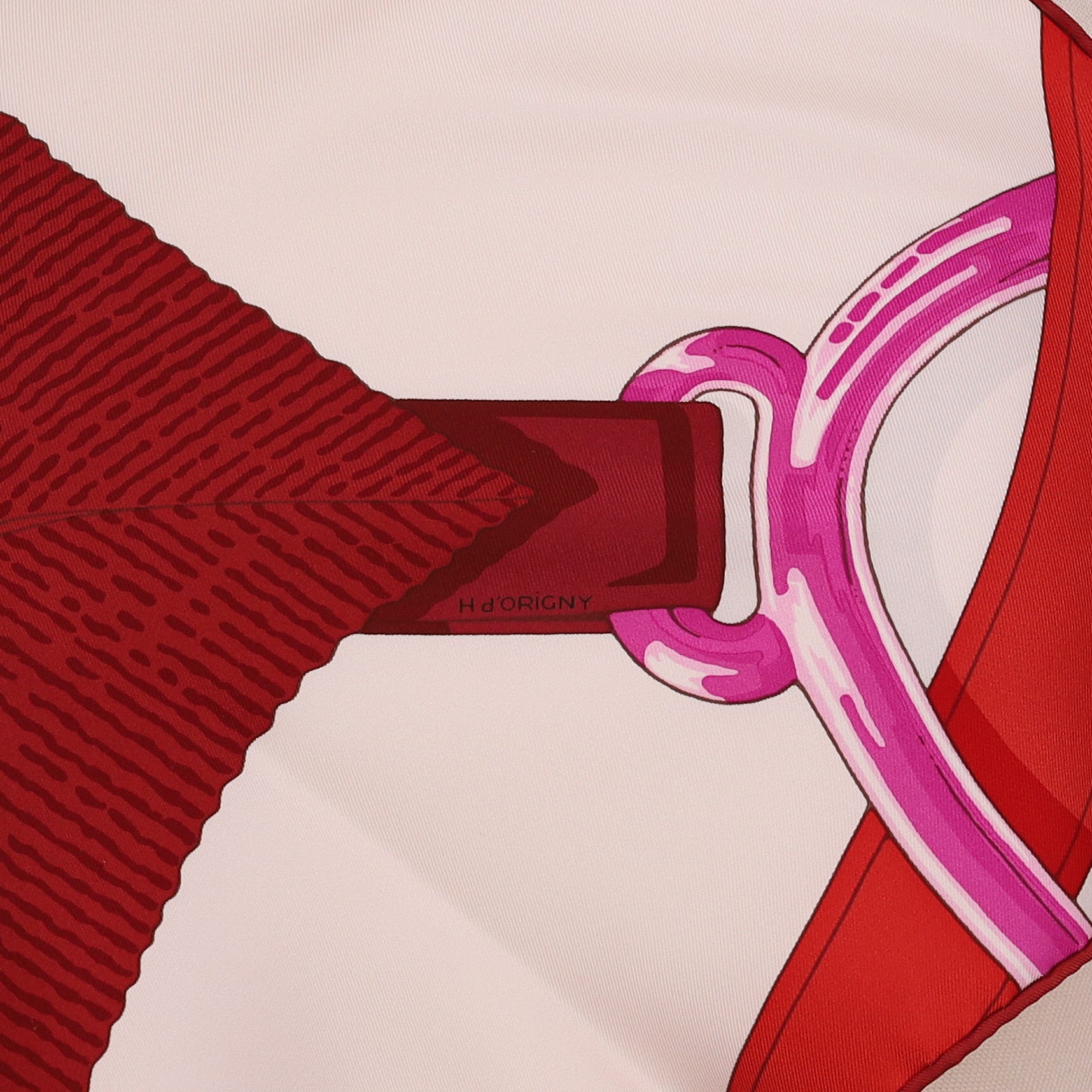 Pristine Boxed Hermès Grand Manège Detail Silk Scarf