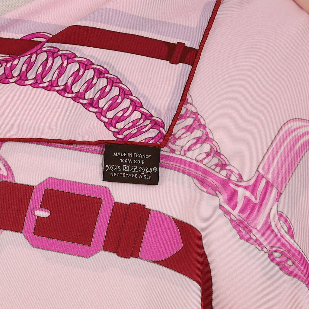 Pristine Boxed Hermès Grand Manège Detail Silk Scarf