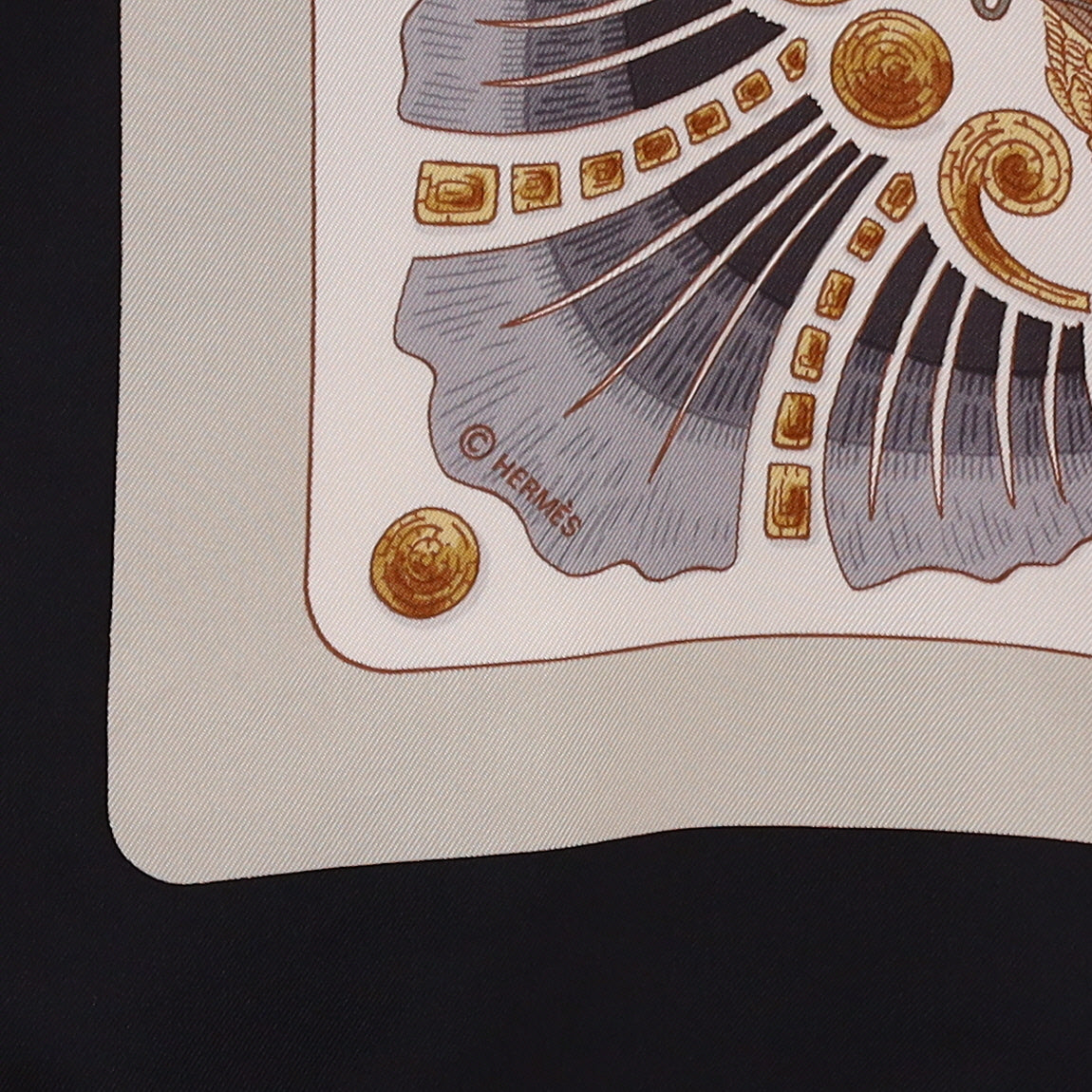 Pristine Boxed Hermès Cheval Turc Silk Scarf