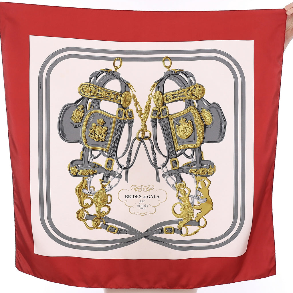 Hermès Brides de Gala Silk Scarf