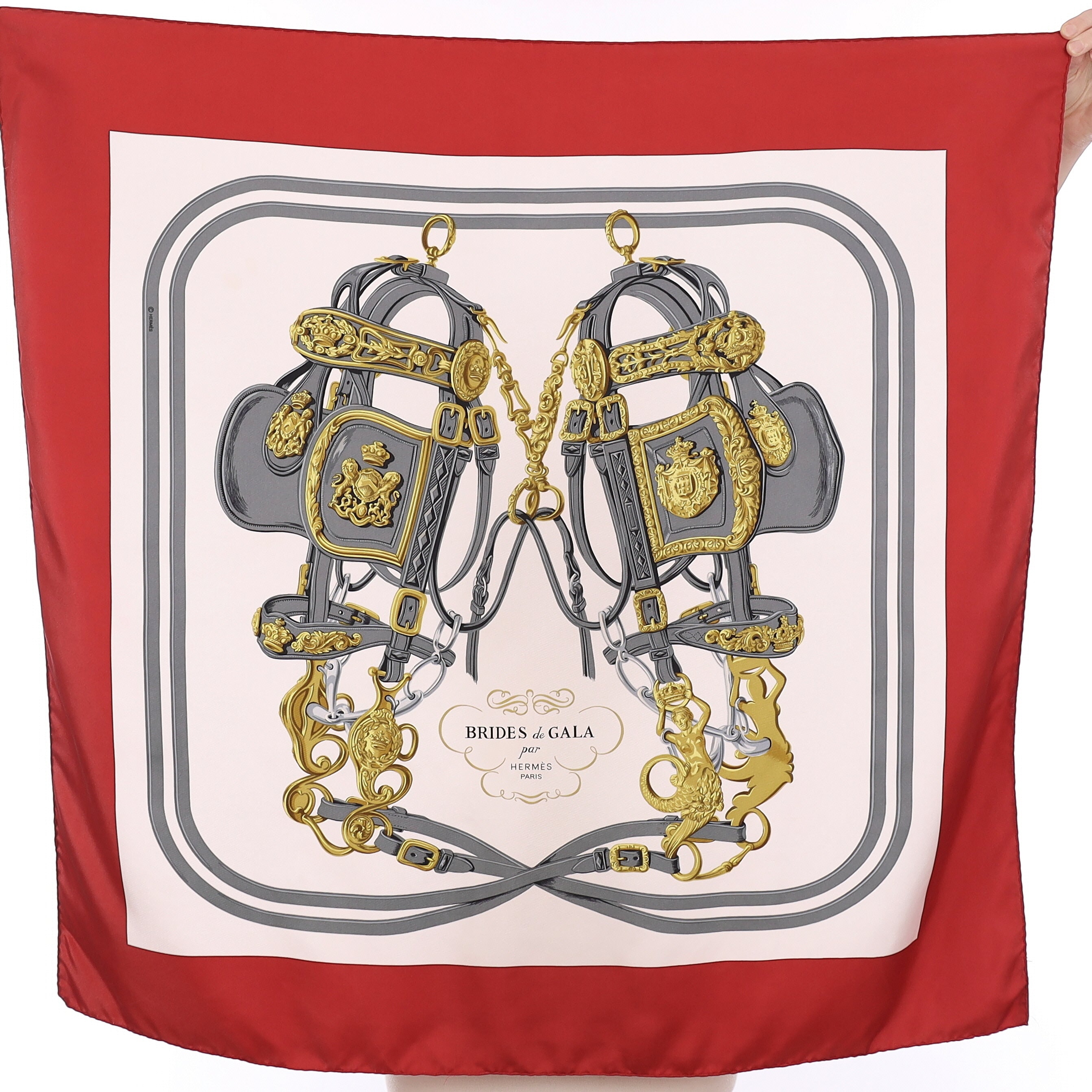 Hermès Brides de Gala Silk Scarf