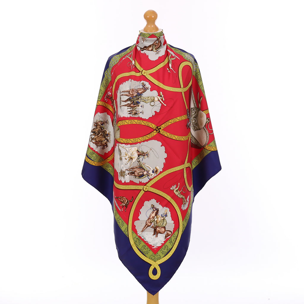 Hermès Charreada Silk Scarf