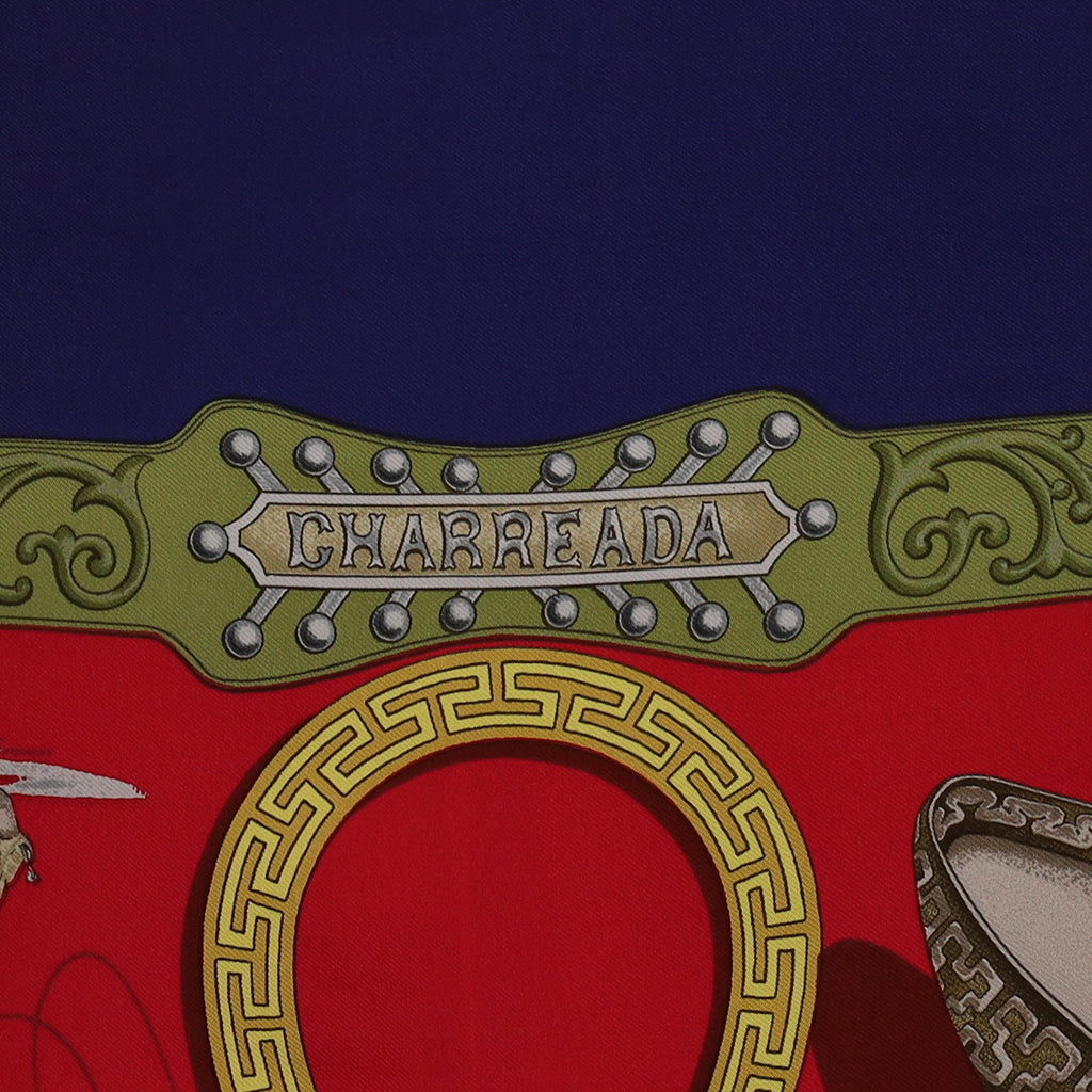 Hermès Charreada Silk Scarf