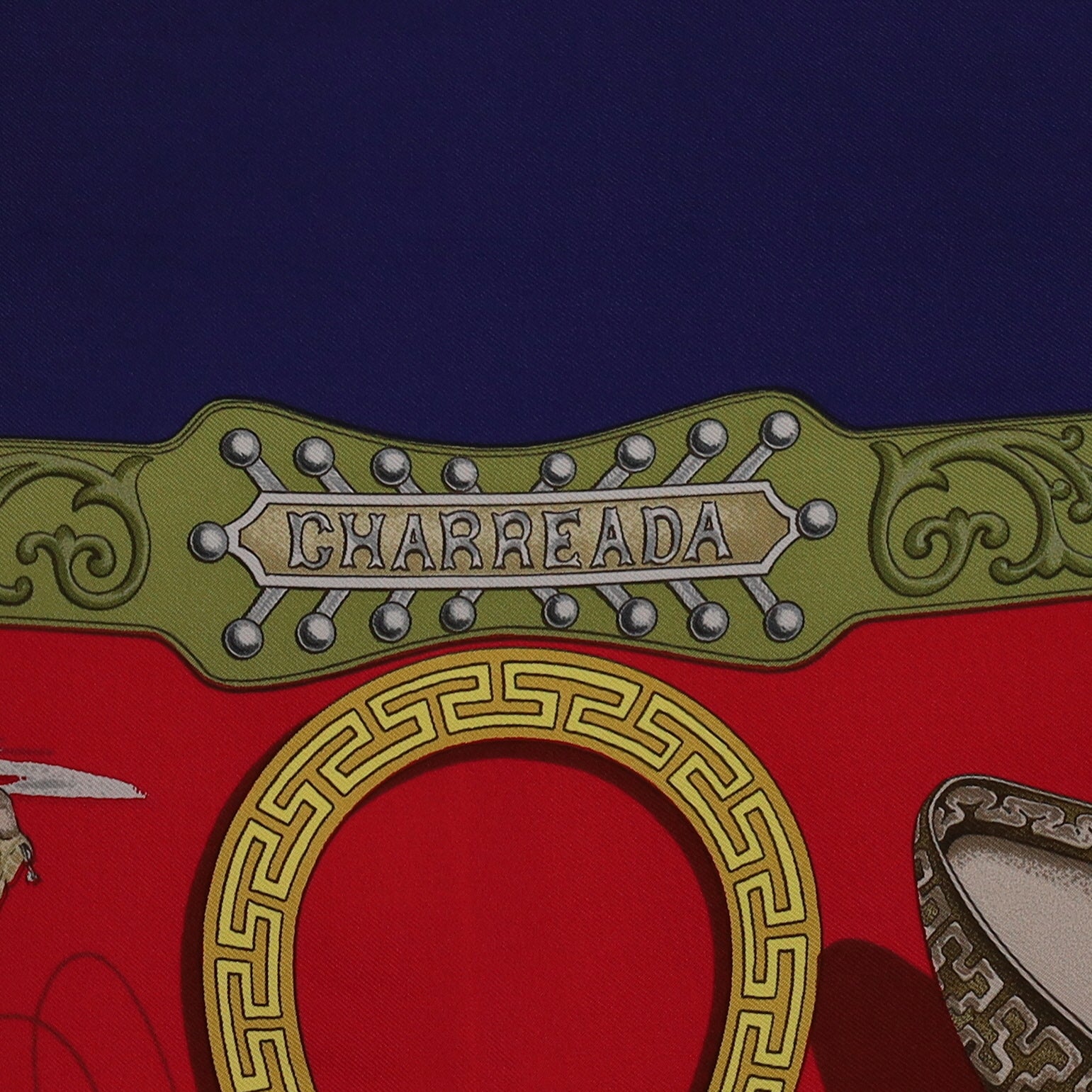 Hermès Charreada Silk Scarf
