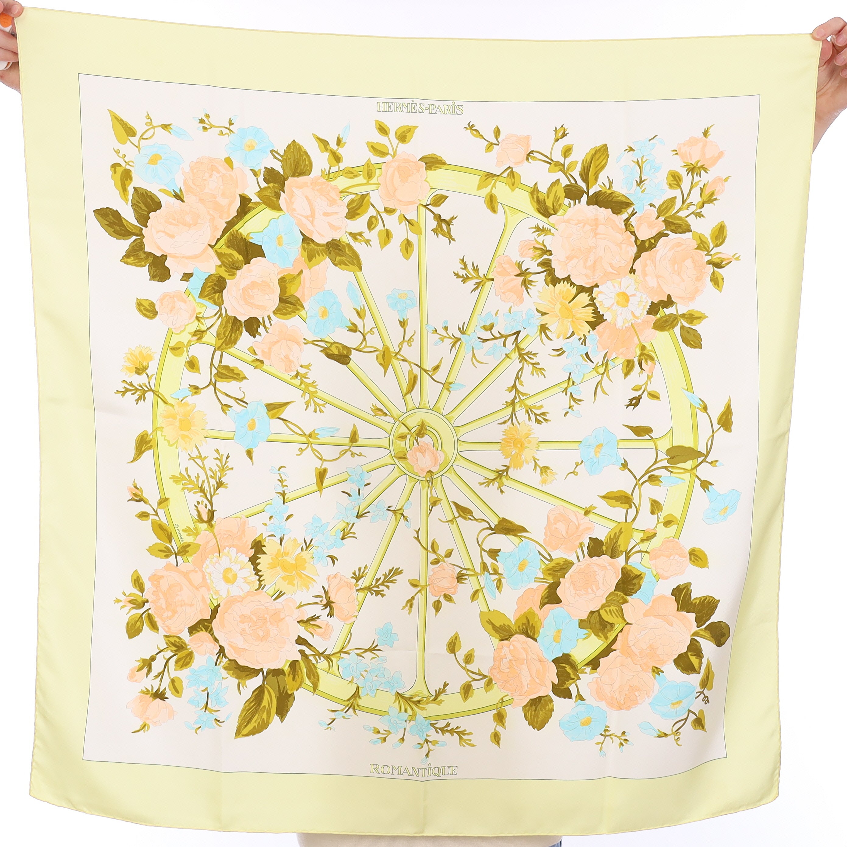 Hermès Romantique Silk Scarf
