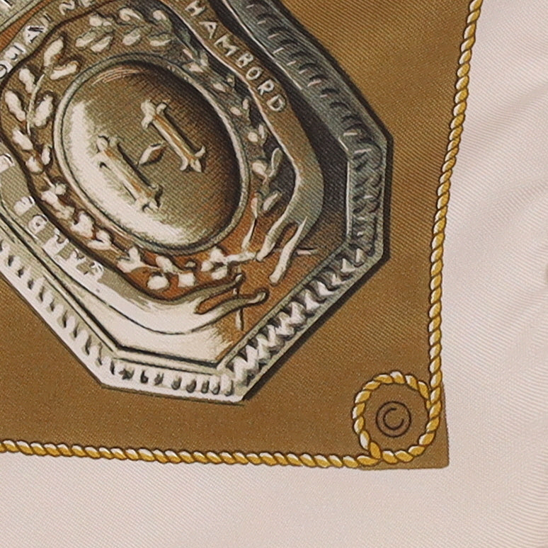 Hermès Le Renard Silk Scarf