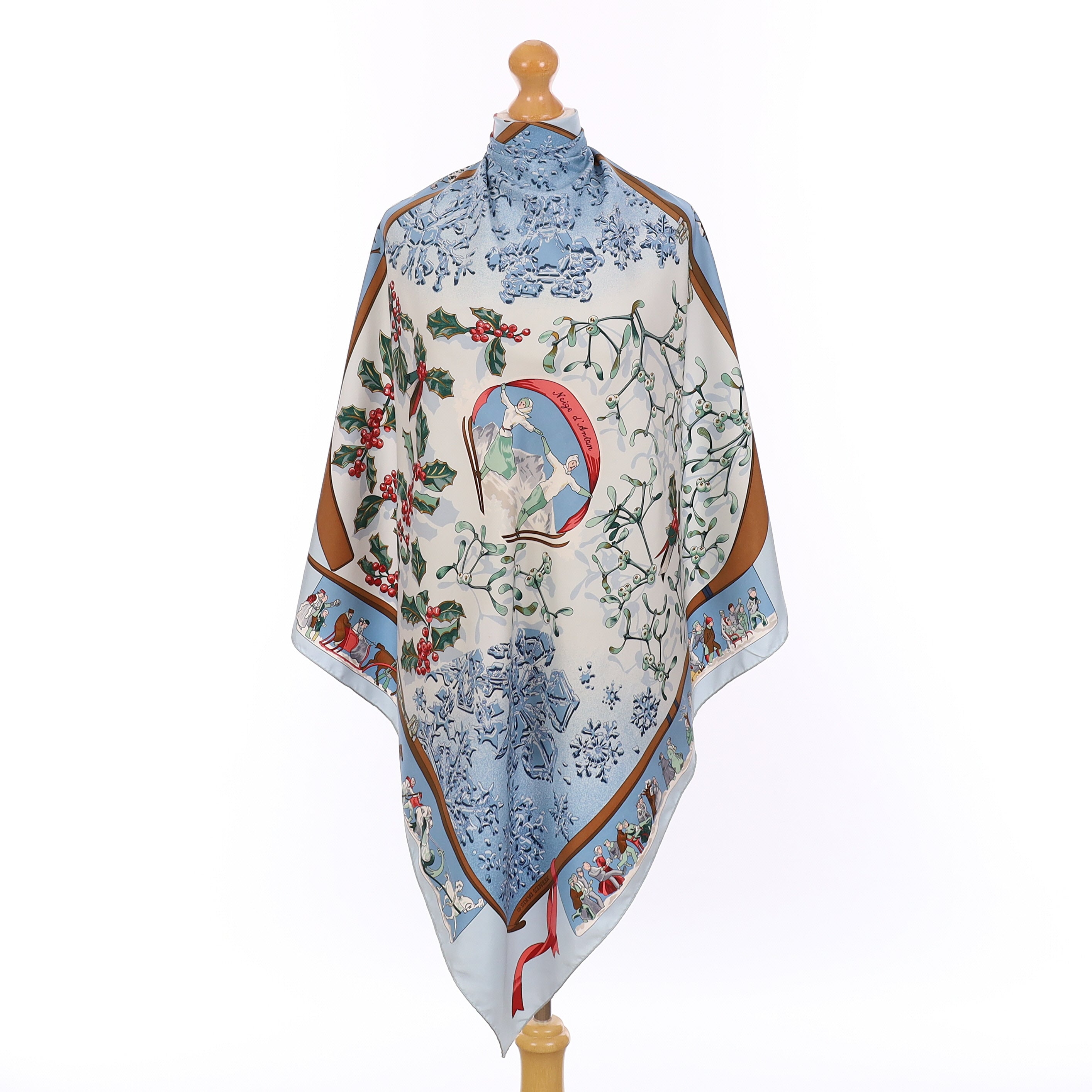 Hermès Neige D'Antan Silk Scarf