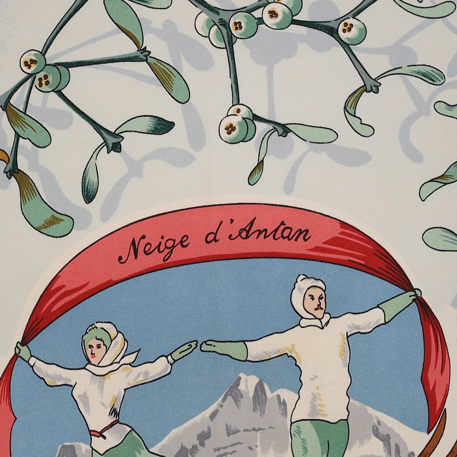 Hermès Neige D'Antan Silk Scarf