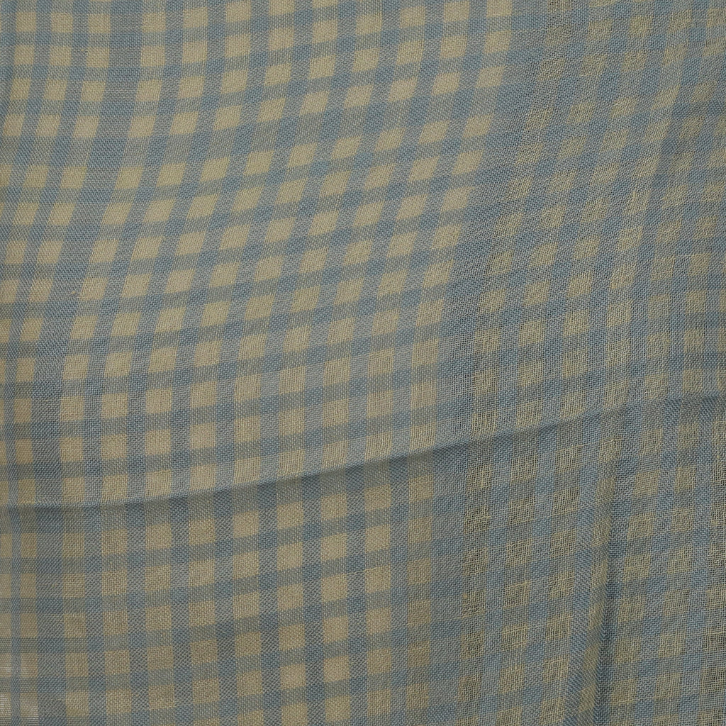 Brand New Agnona Check Silk Blend Wrap