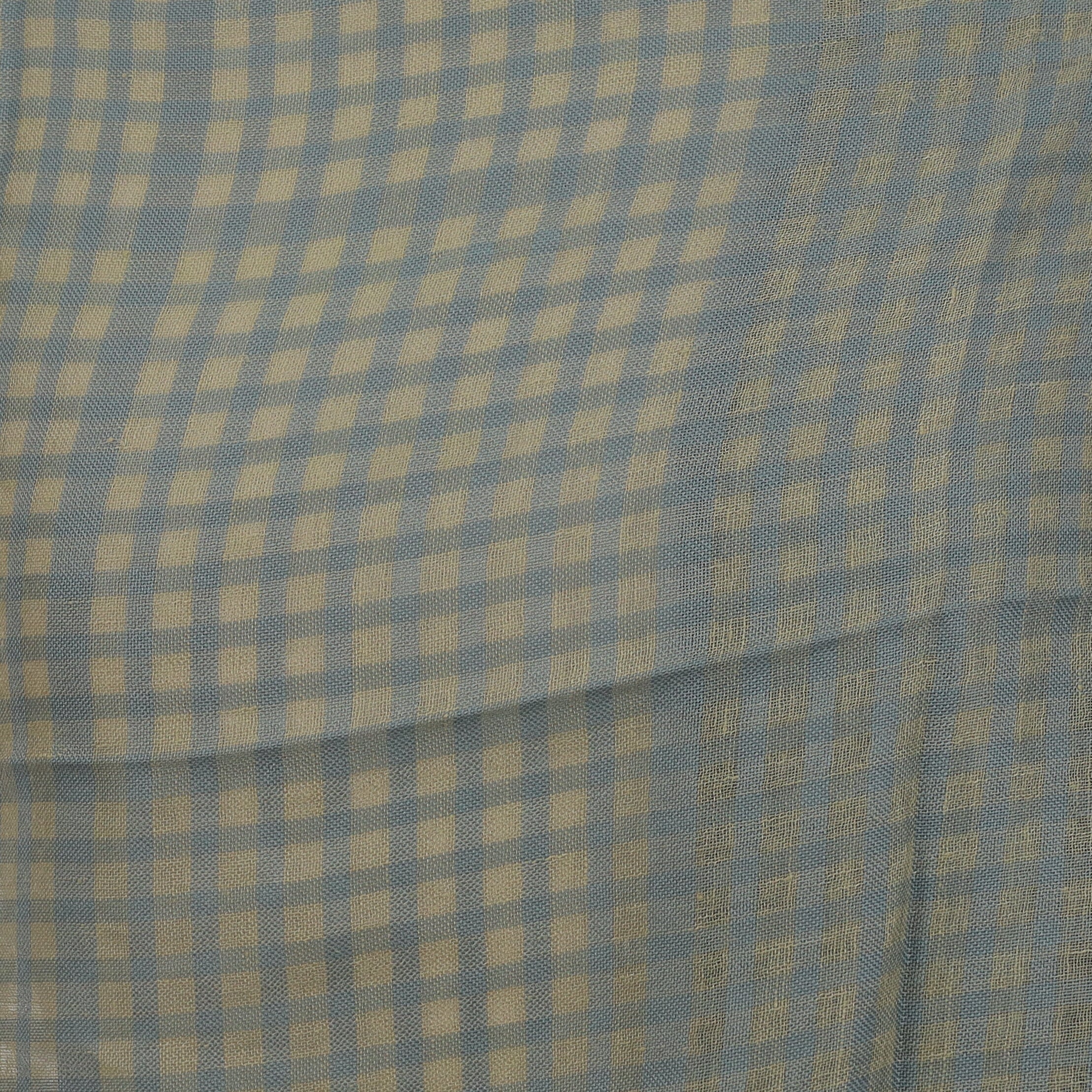 Brand New Agnona Check Silk Blend Wrap