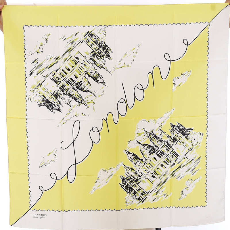 Brand New Burberry London Silk Scarf