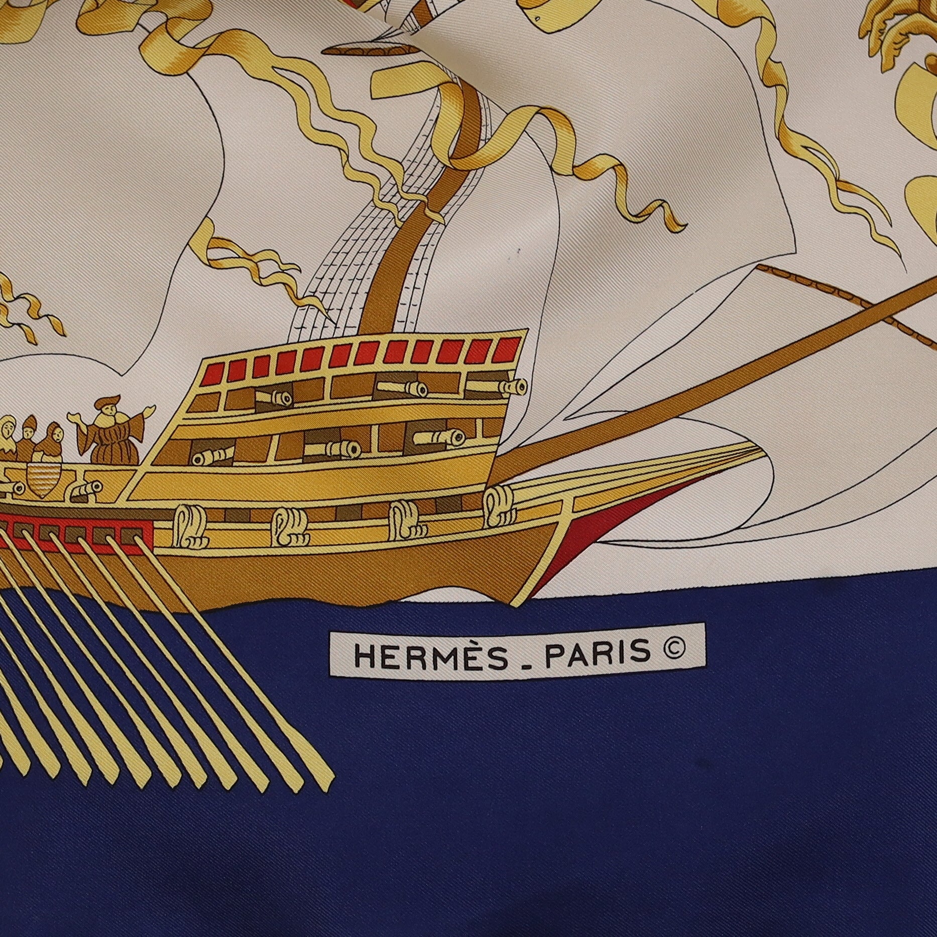 Hermès Armada Silk Scarf