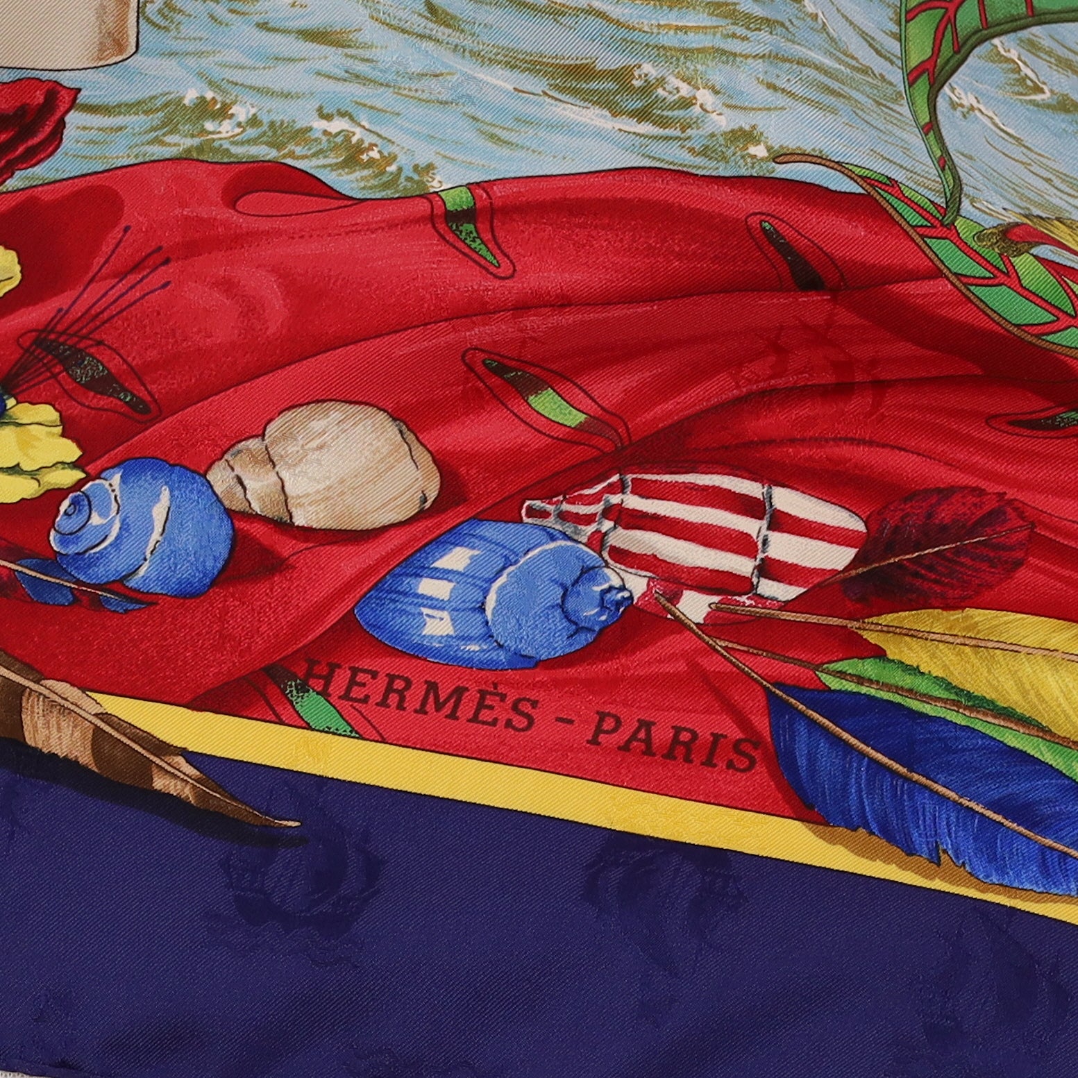 Hermès Christophe Colomb Découvre L'Amérique Silk Scarf