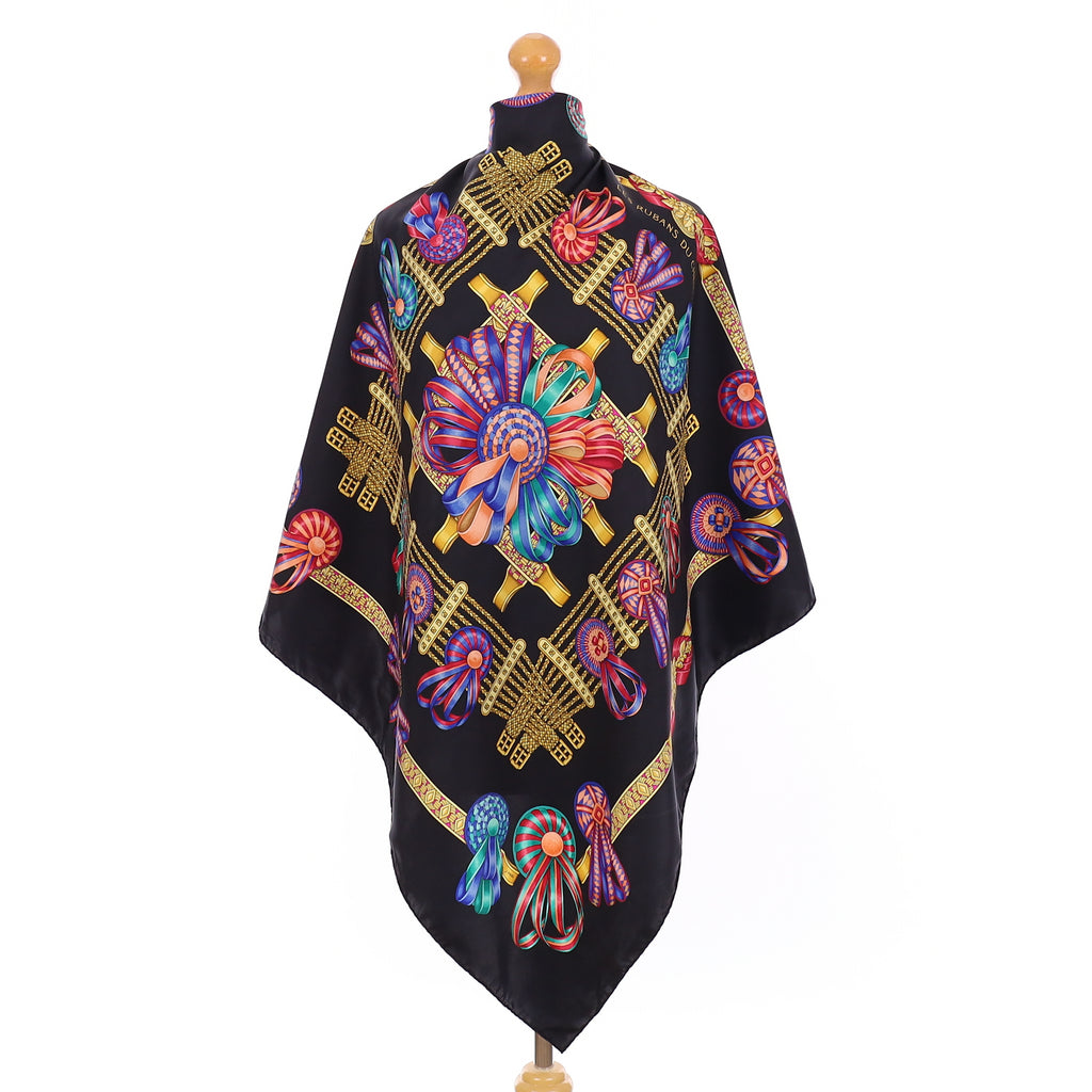 Hermès Les Rubans du Cheval Silk Scarf