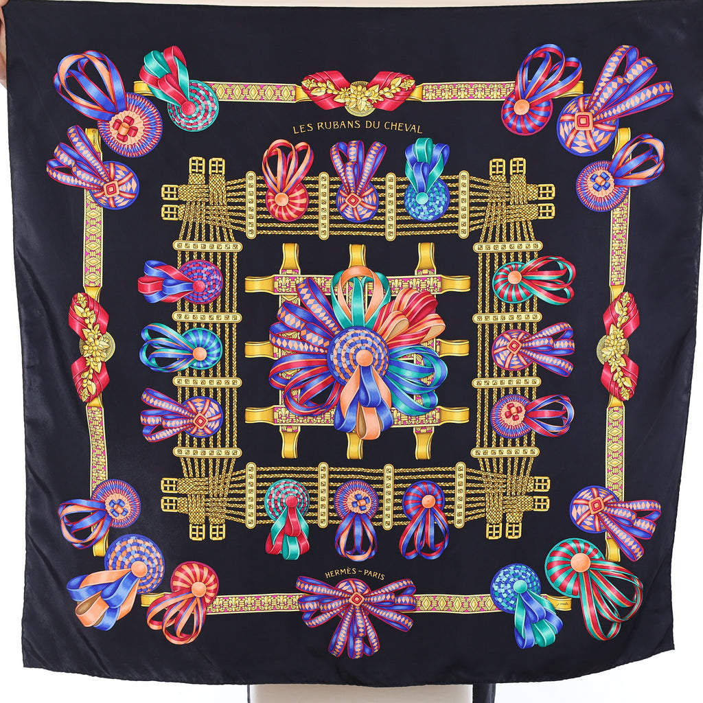 Hermès Les Rubans du Cheval Silk Scarf