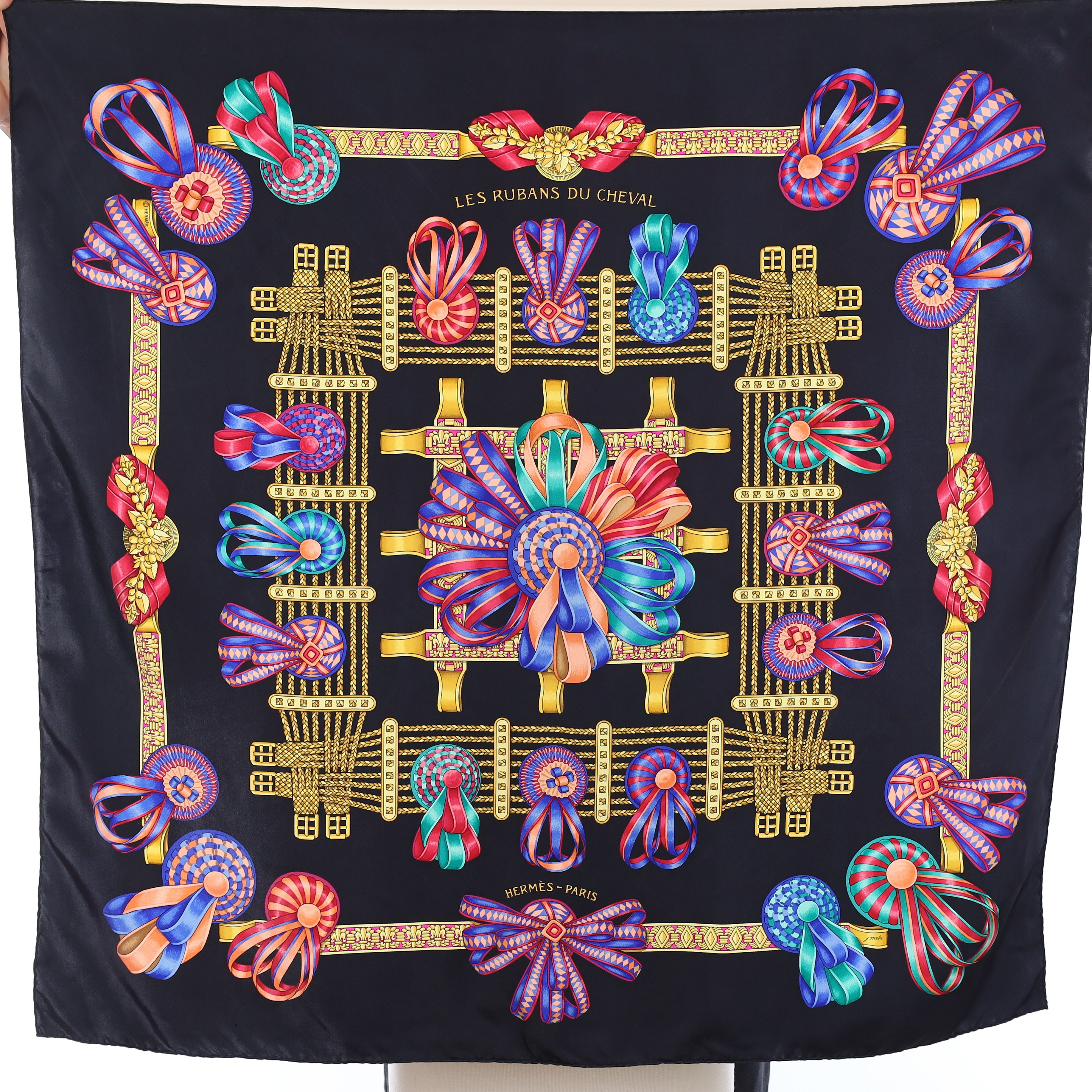 Hermès Les Rubans du Cheval Silk Scarf