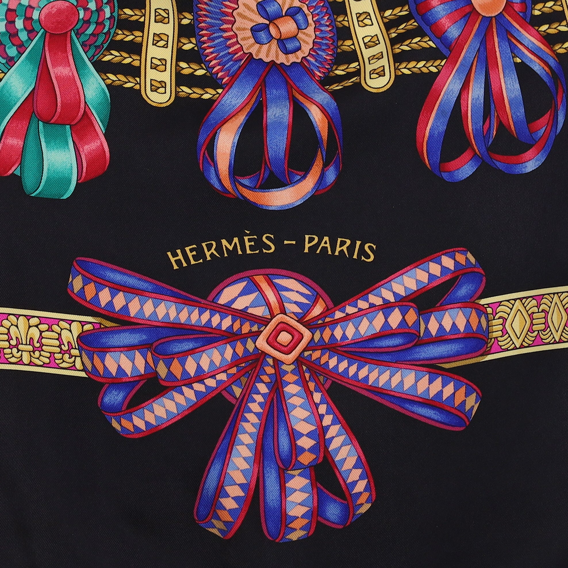 Hermès Les Rubans du Cheval Silk Scarf
