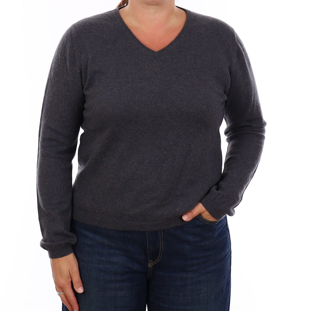 Old Navy Cashmere V Neck Jumper Large