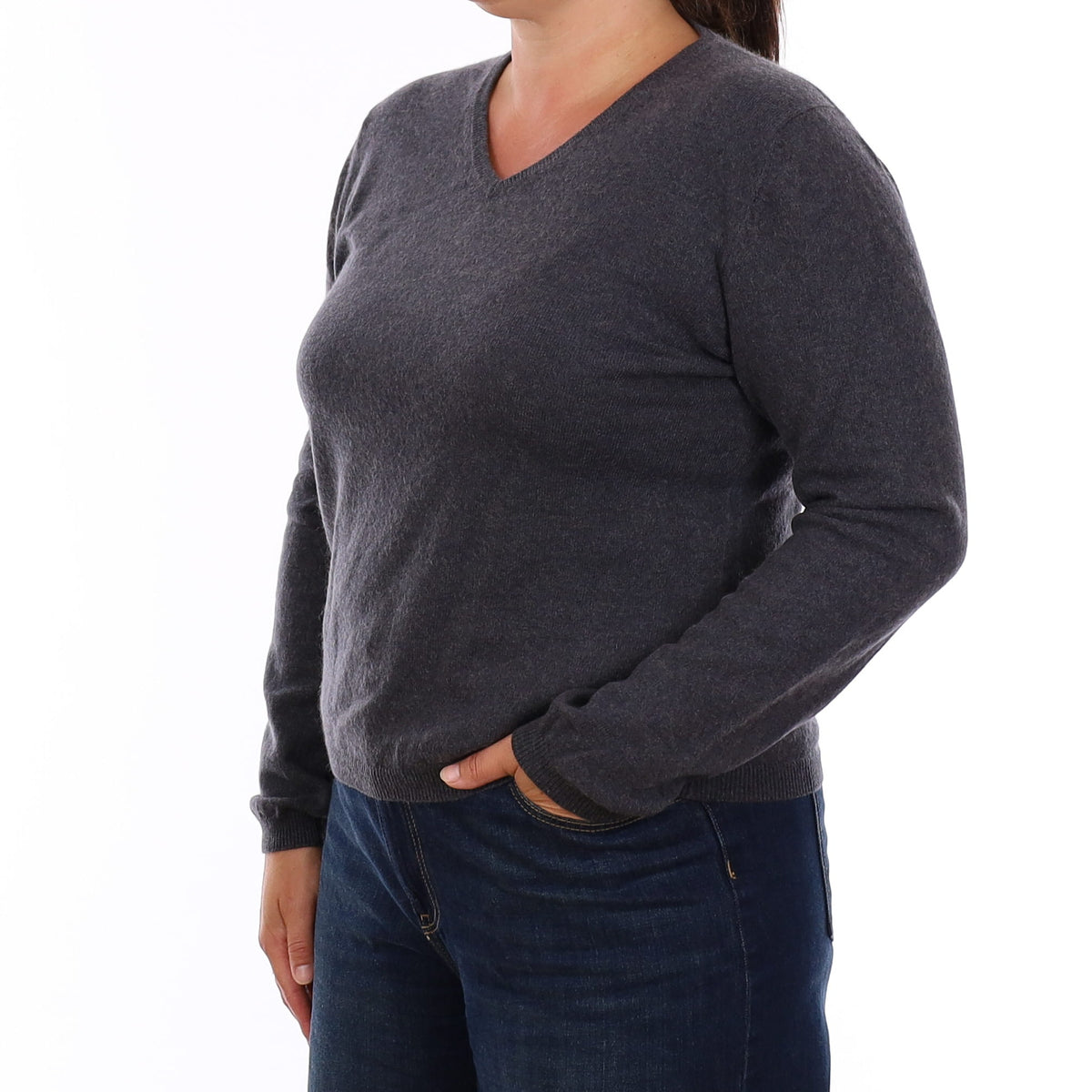 Old Navy Cashmere V Neck Jumper Large