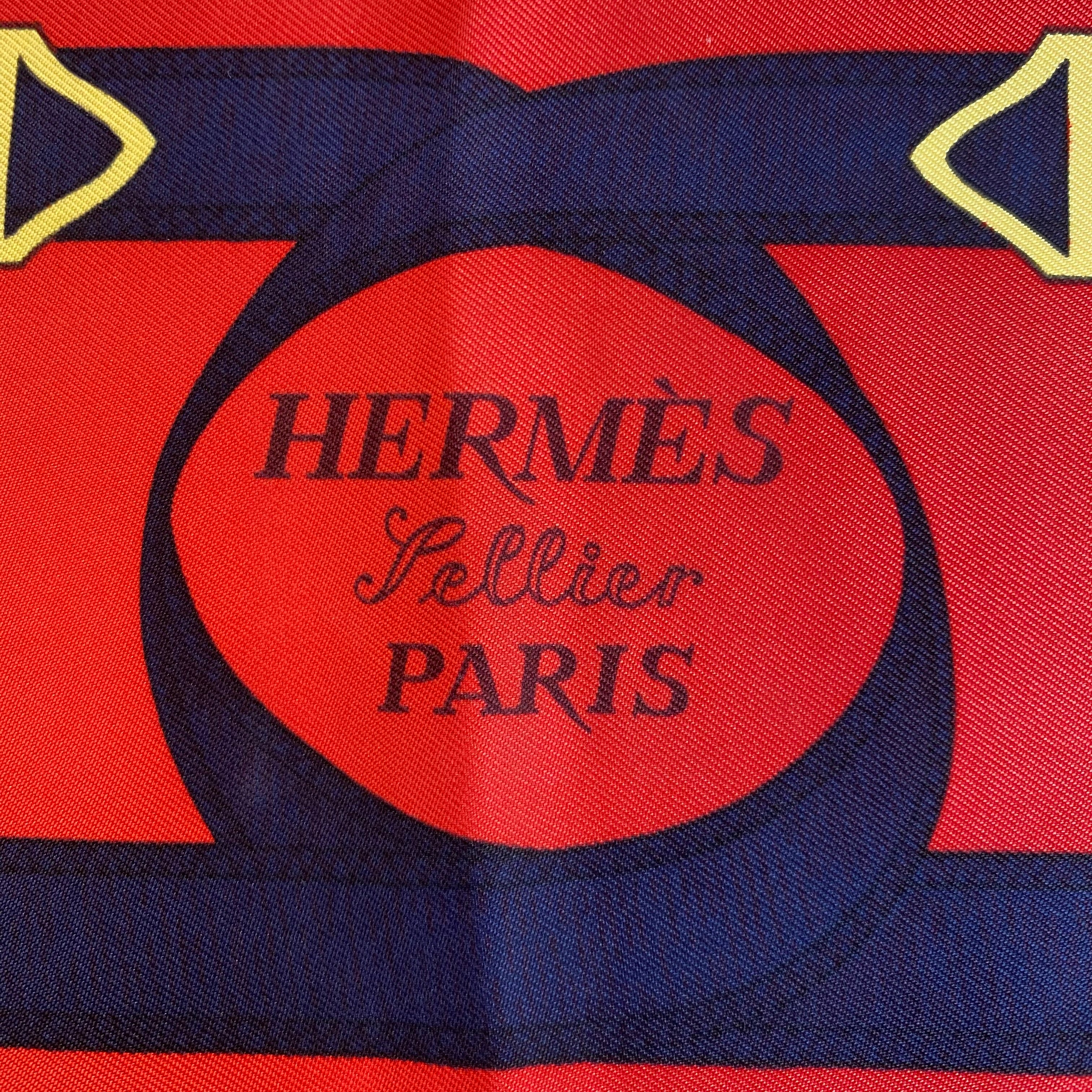 Hermès Eperon D’or Silk Scarf