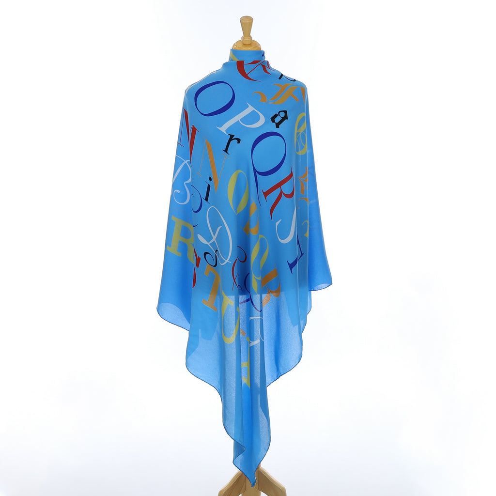 Hermès Large Crepe Silk Scarf