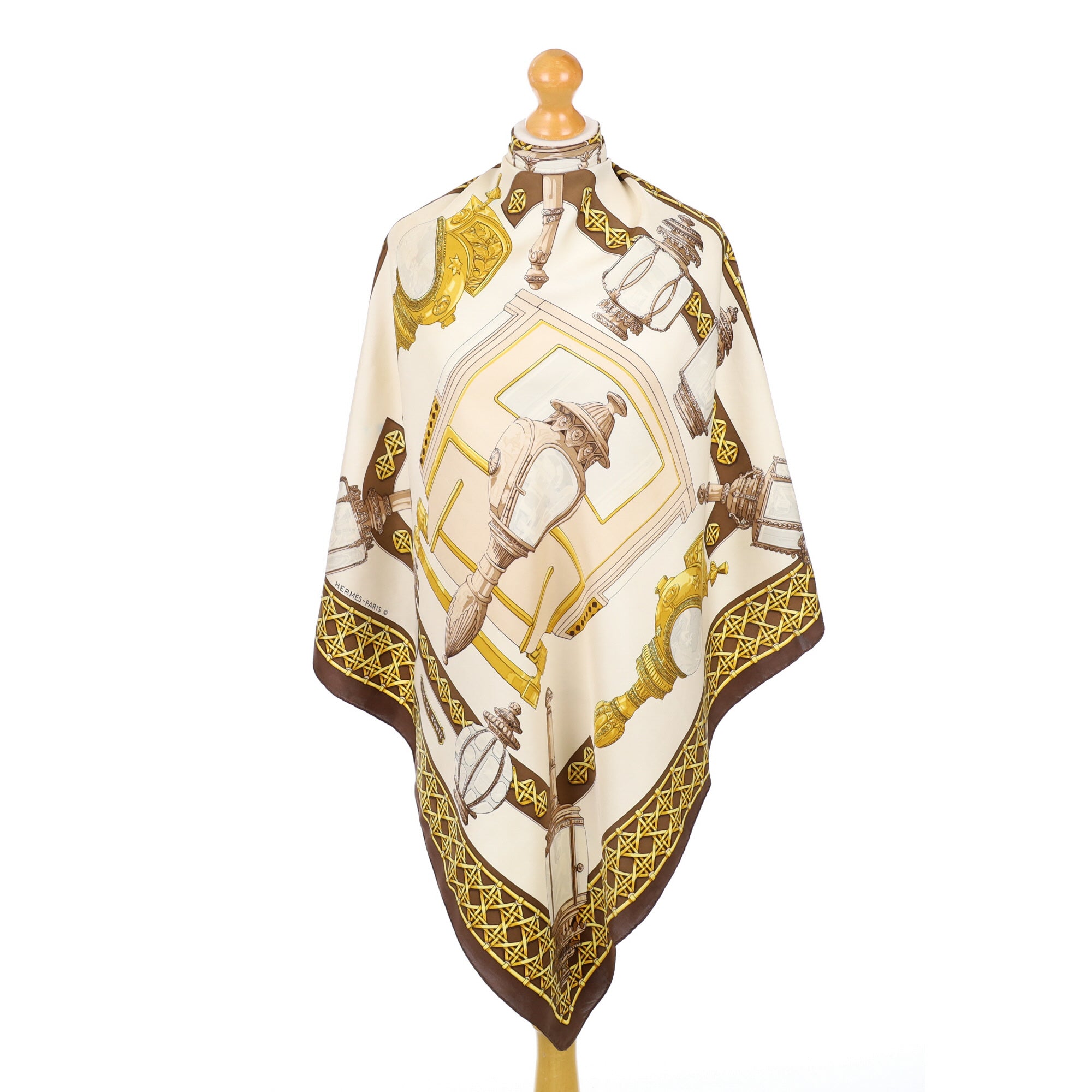Hermès Feux de Route Silk Scarf