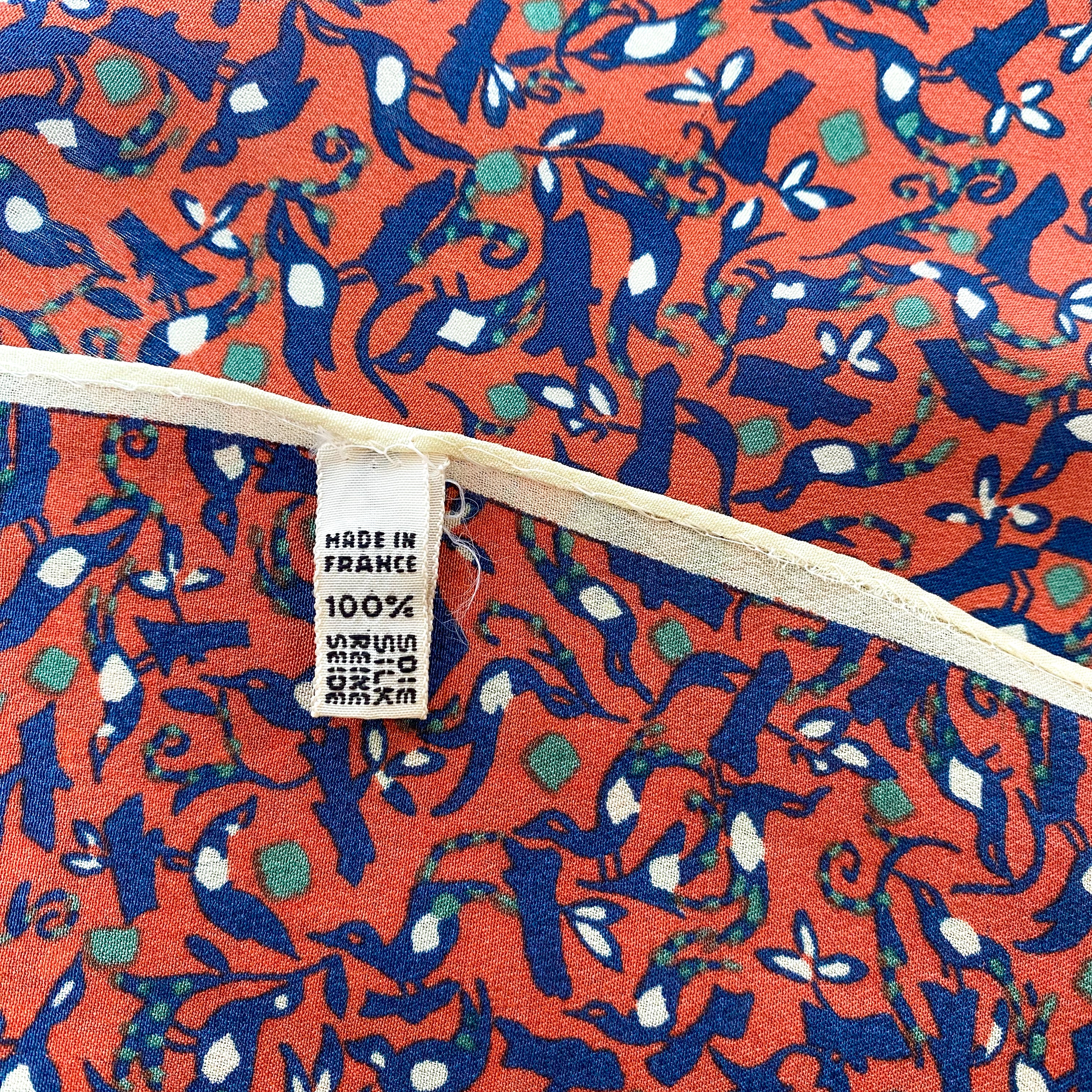 Vintage Nina Ricci Silk Scarf