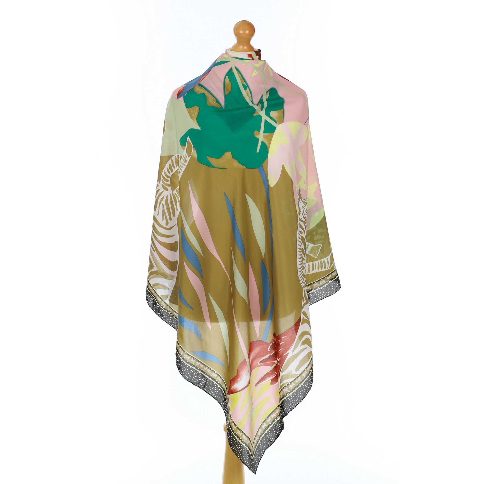 Beck Sondergaard Abstract Silk Scarf