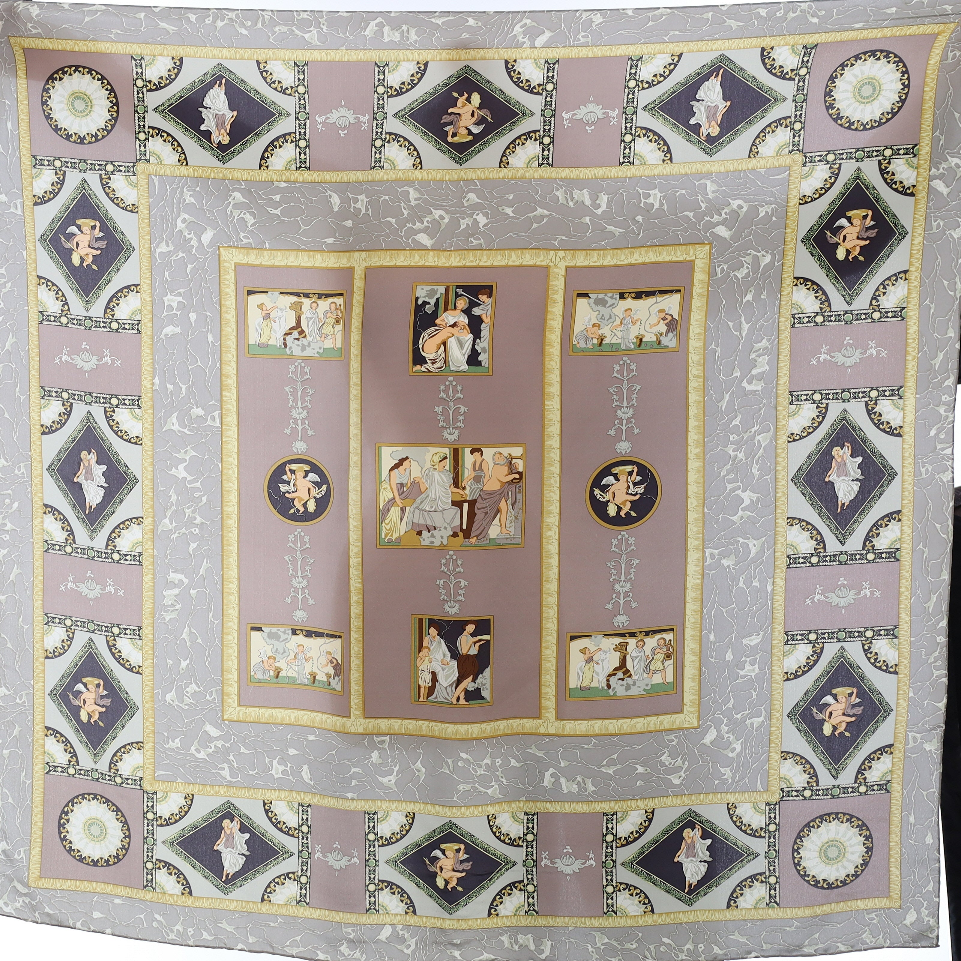 English Eccentrics Renaissance Style Silk Scarf