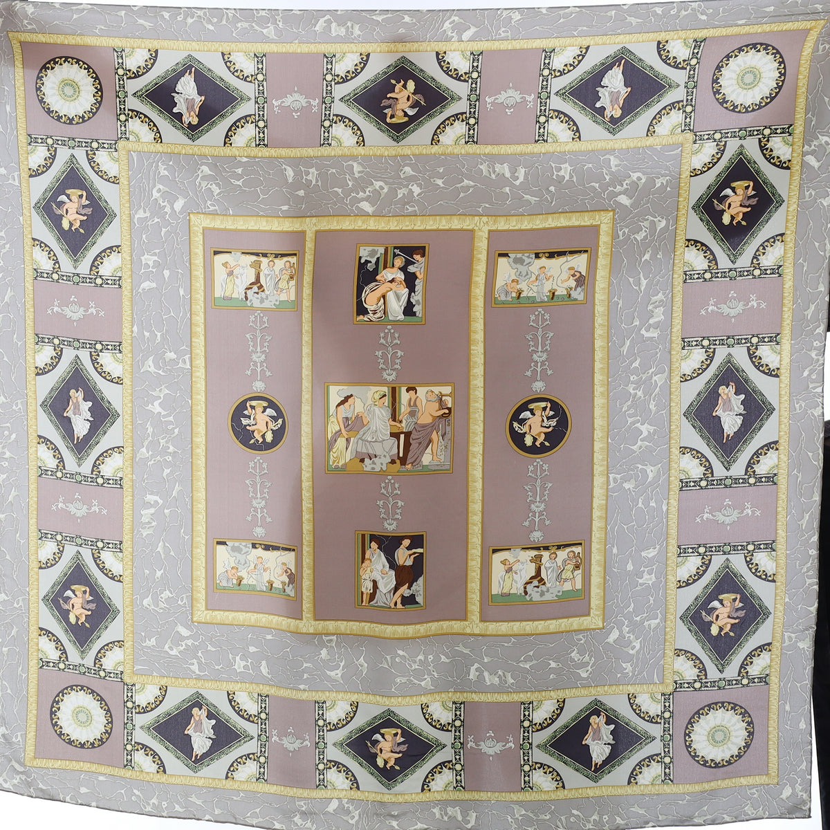 English Eccentrics Renaissance Style Silk Scarf