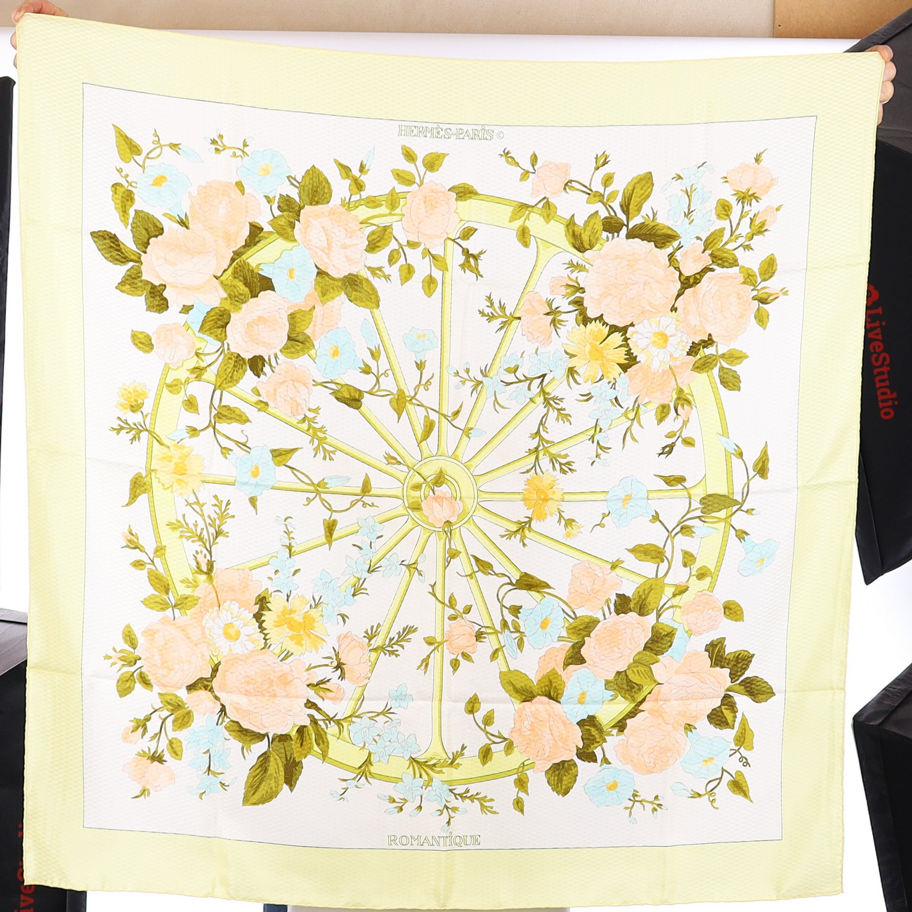 Hermès Romantique Silk Scarf