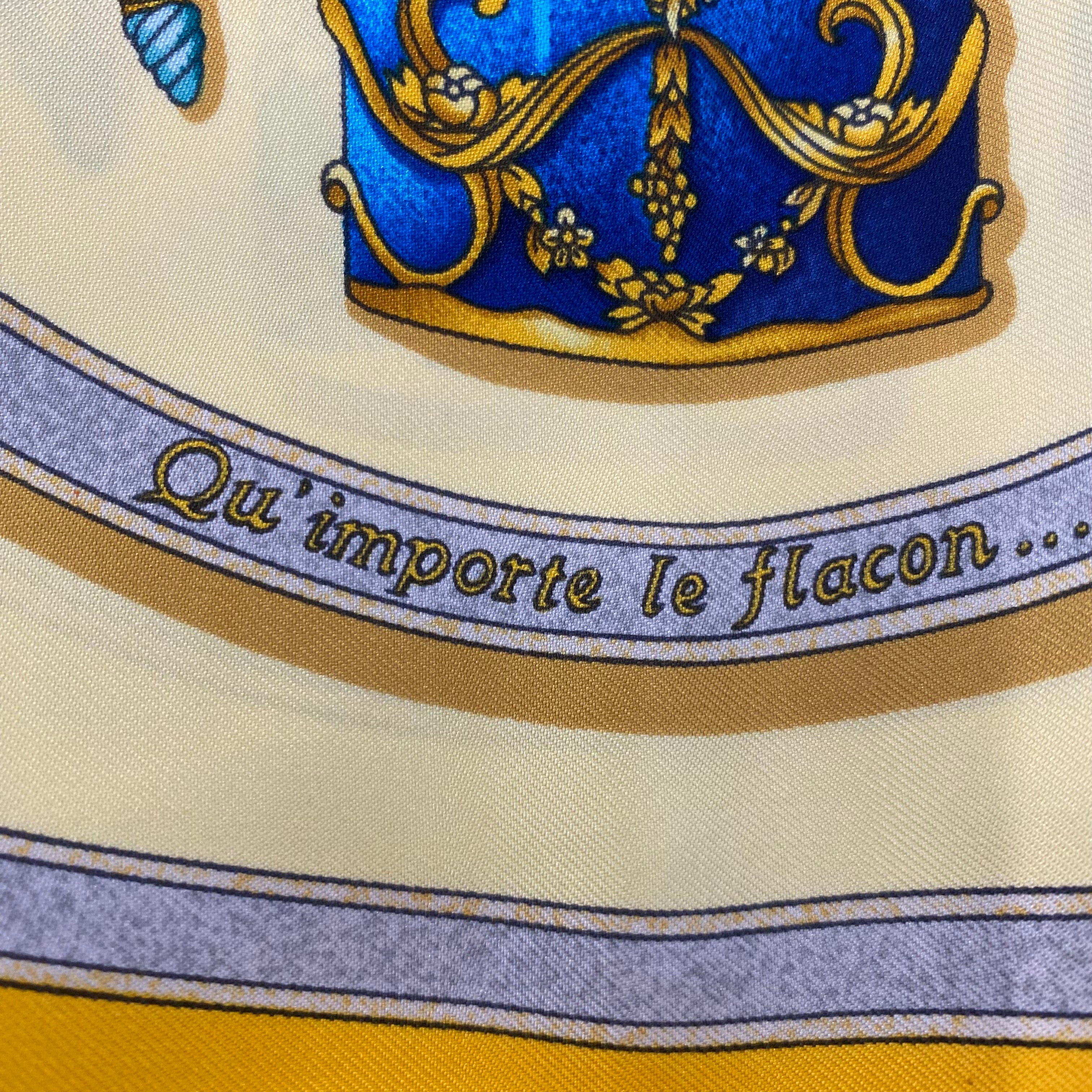 Hermès Qu ‘importe Le Flacon Silk Scarf