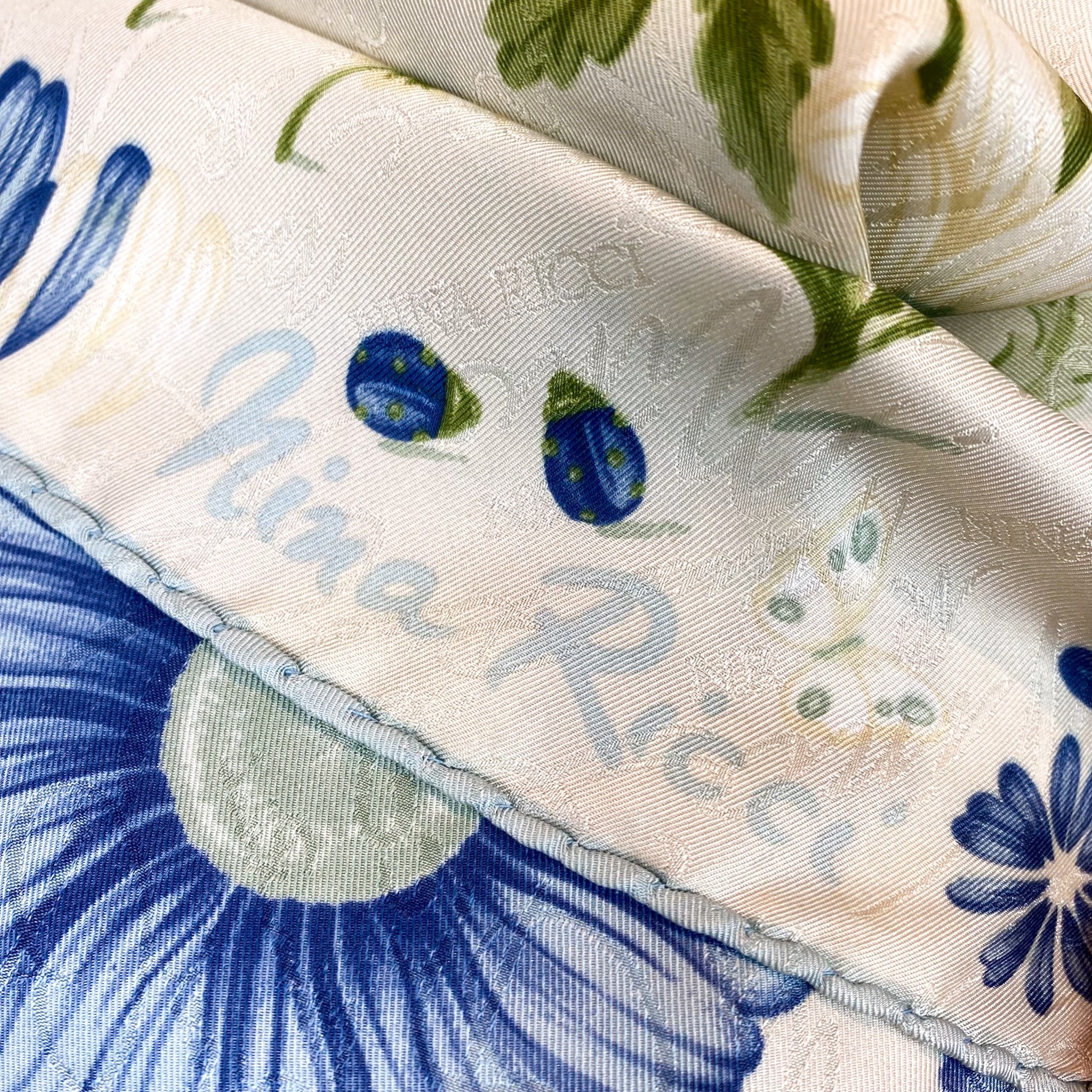 Pretty Floral Nina Ricci Italian Vintage Silk Scarf