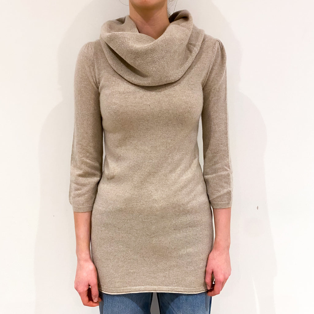 Stone Roll Neck Jumper Extra Small