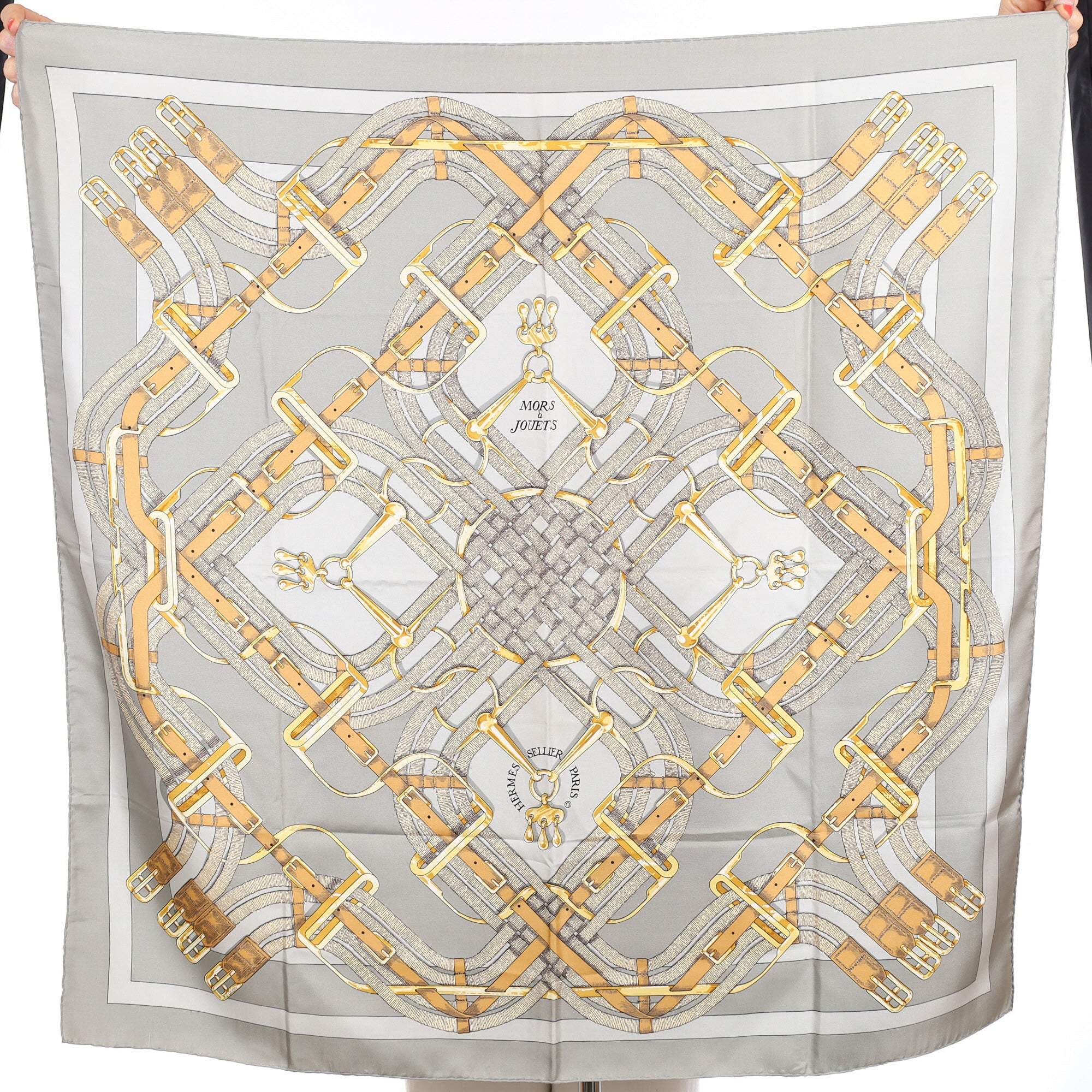 Hermès Mors à Jouets Silk Scarf