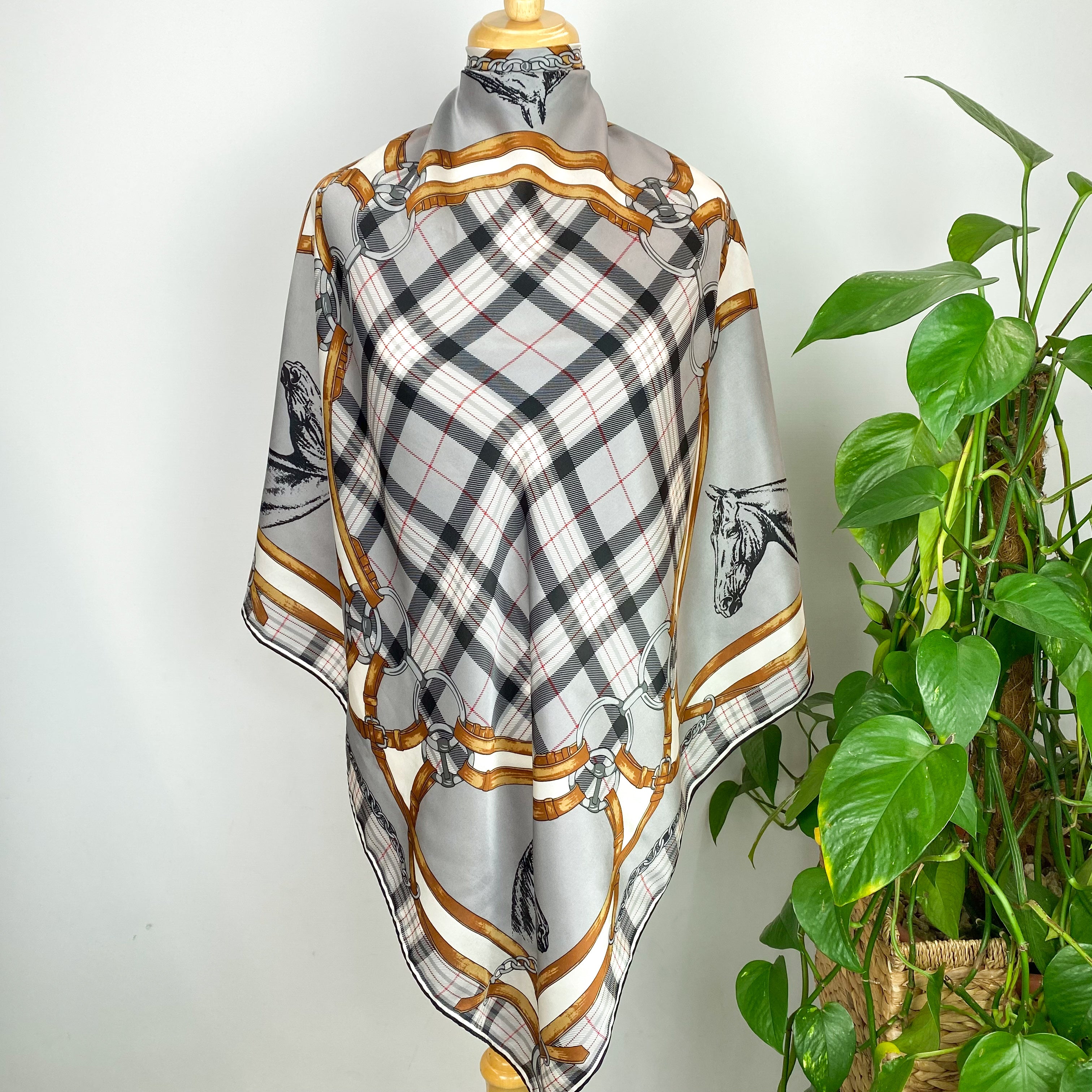 Modern Passigatti Silk Scarf