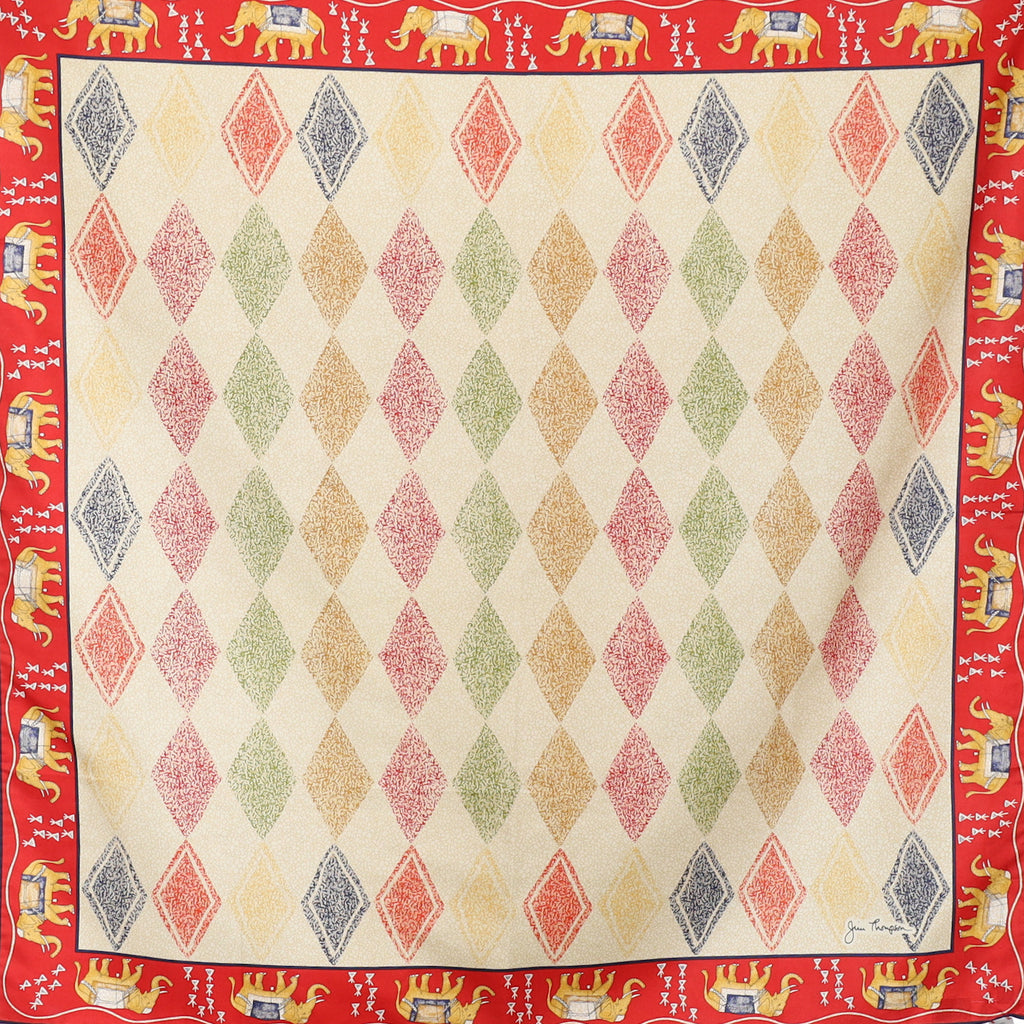 Brand New Jim Thompson Boxed Silk Scarf