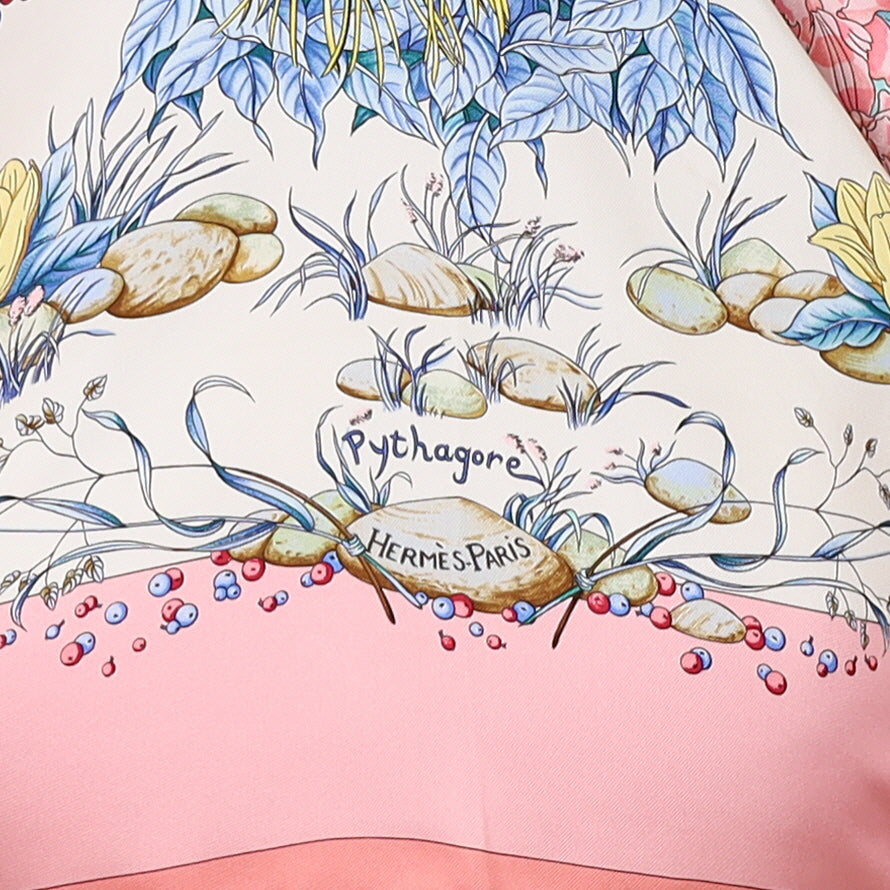 Hermès Pythagore Silk Scarf Quite Rare