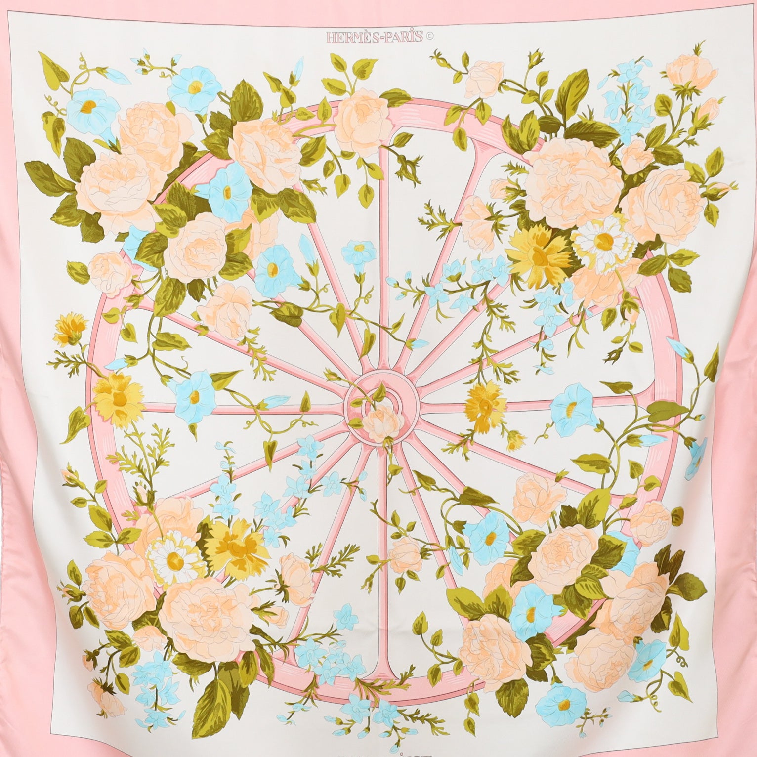 Hermès Romantique Silk Scarf