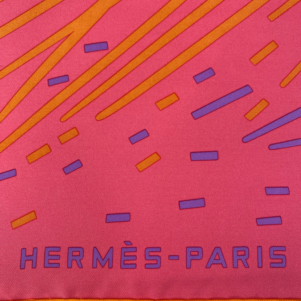 Brand New Boxed Hermès Pluie D’Etincelles Silk Scarf Quite Rare