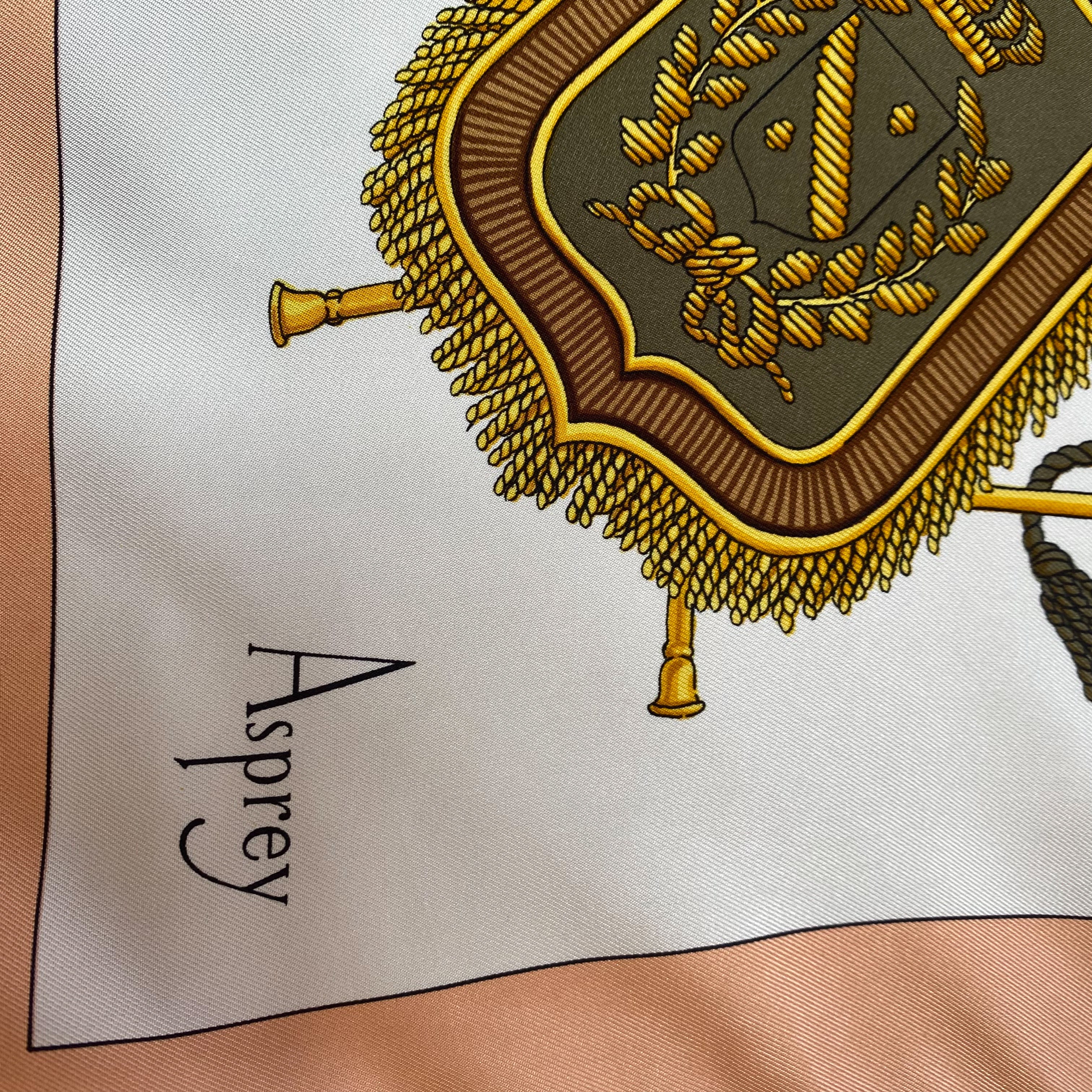 Asprey Designer Silk Scarf