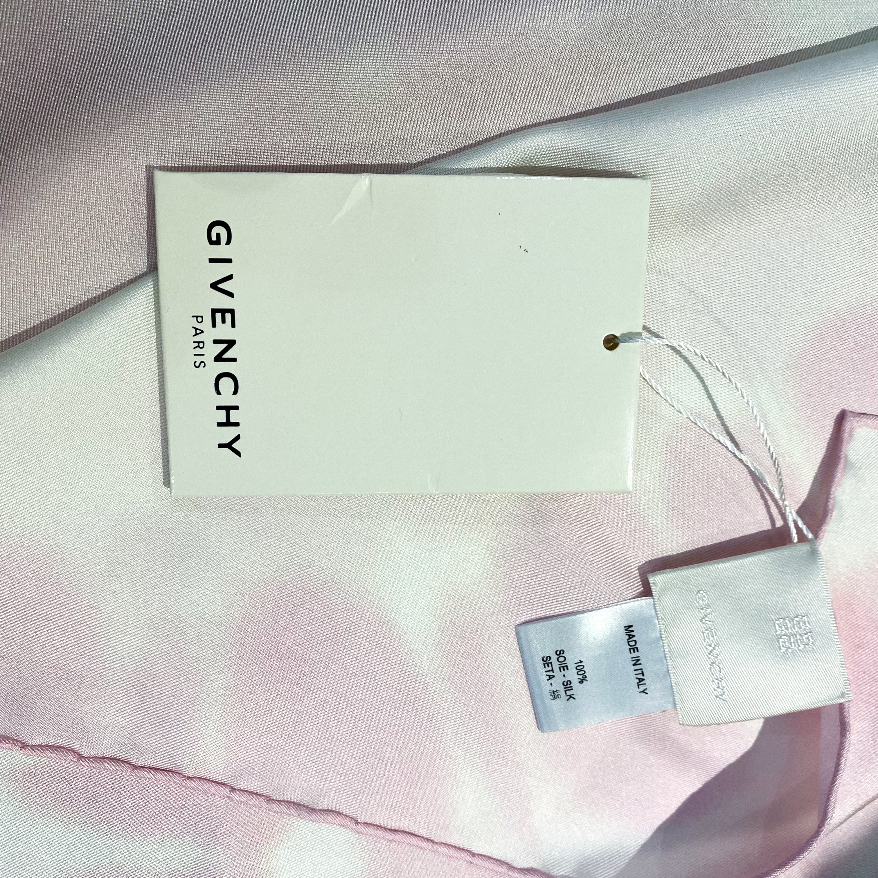 Brand New Givenchy Designer Silk Scarf