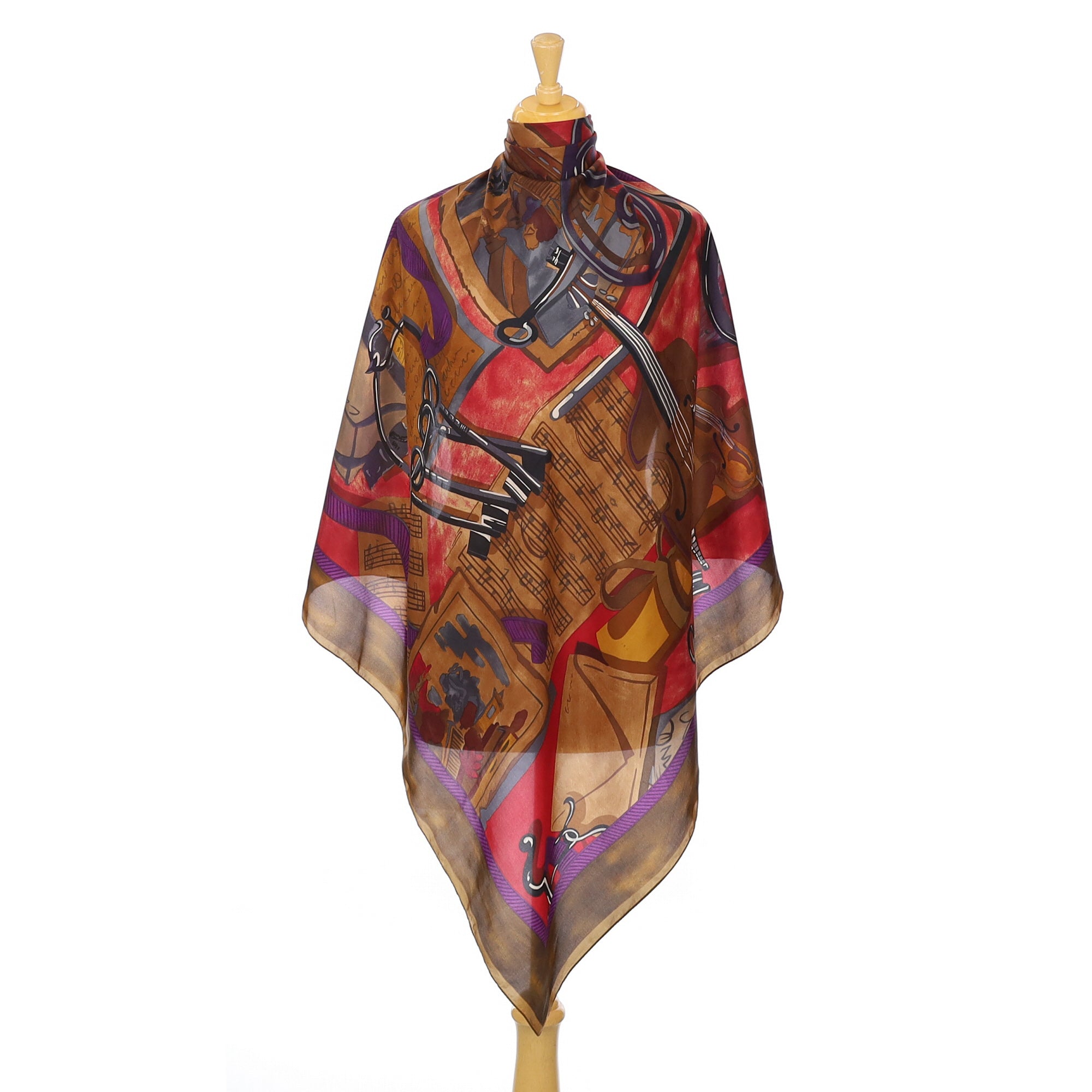 Albert Nipon Vintage Silk Scarf