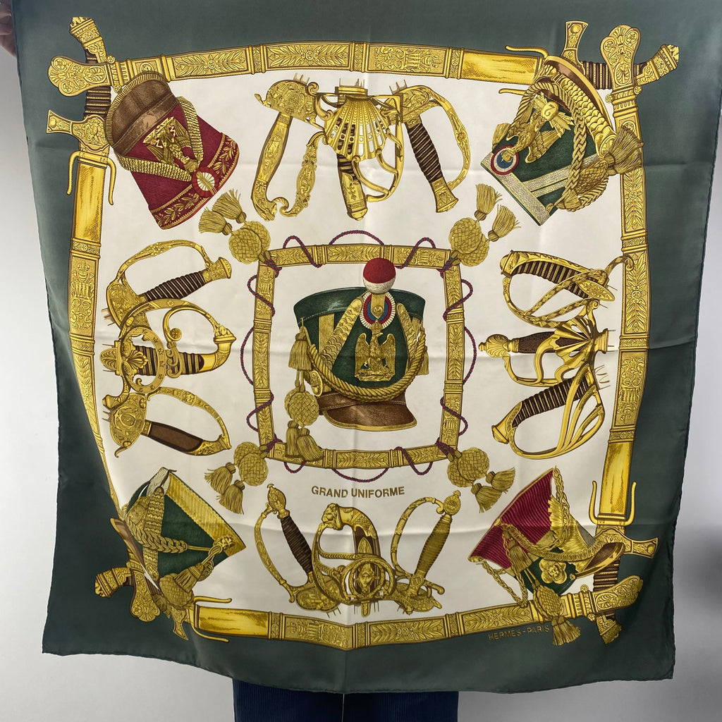 Hermès Grand Uniforme Silk Scarf