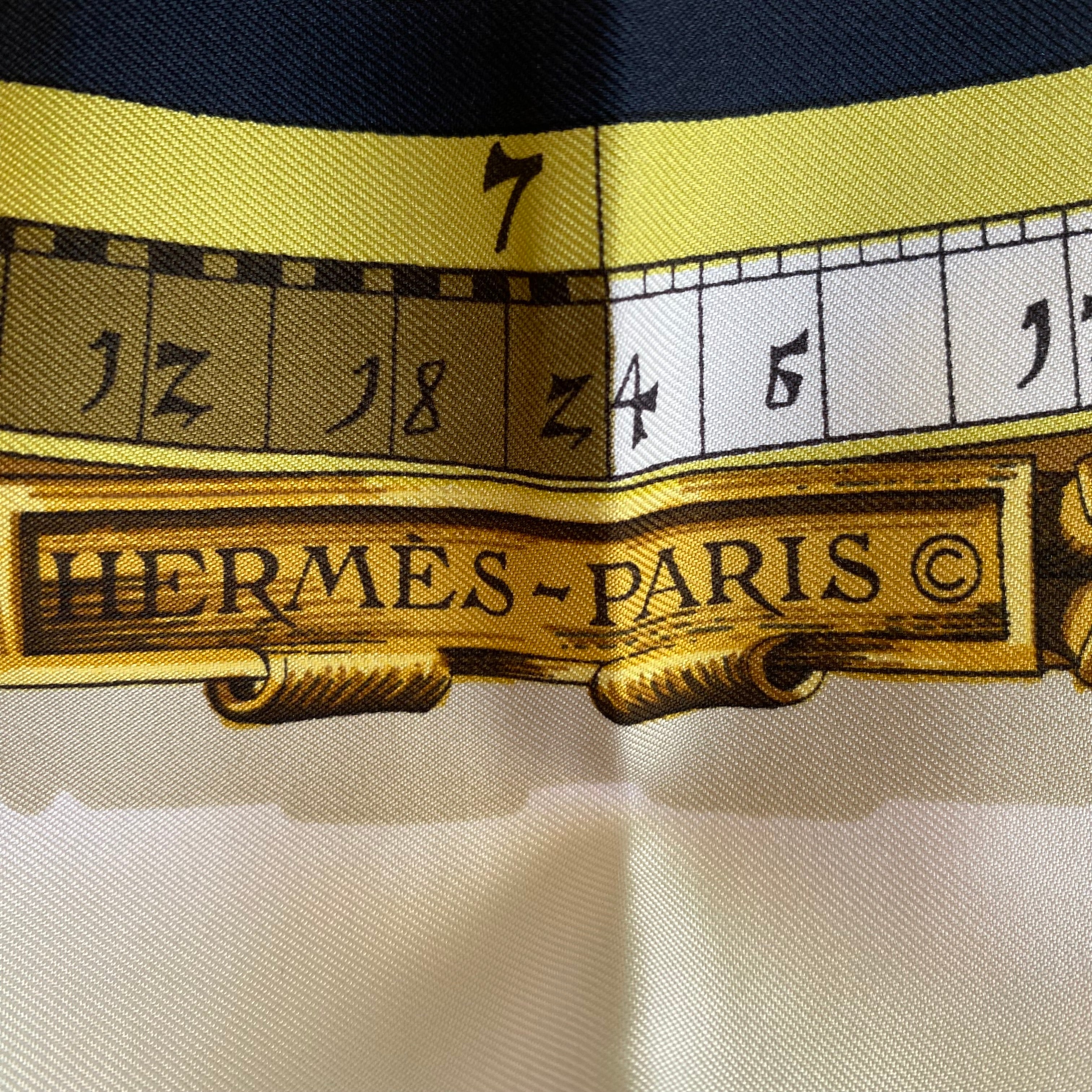 Hermès Dies et Hore Astrologie Silk Scarf